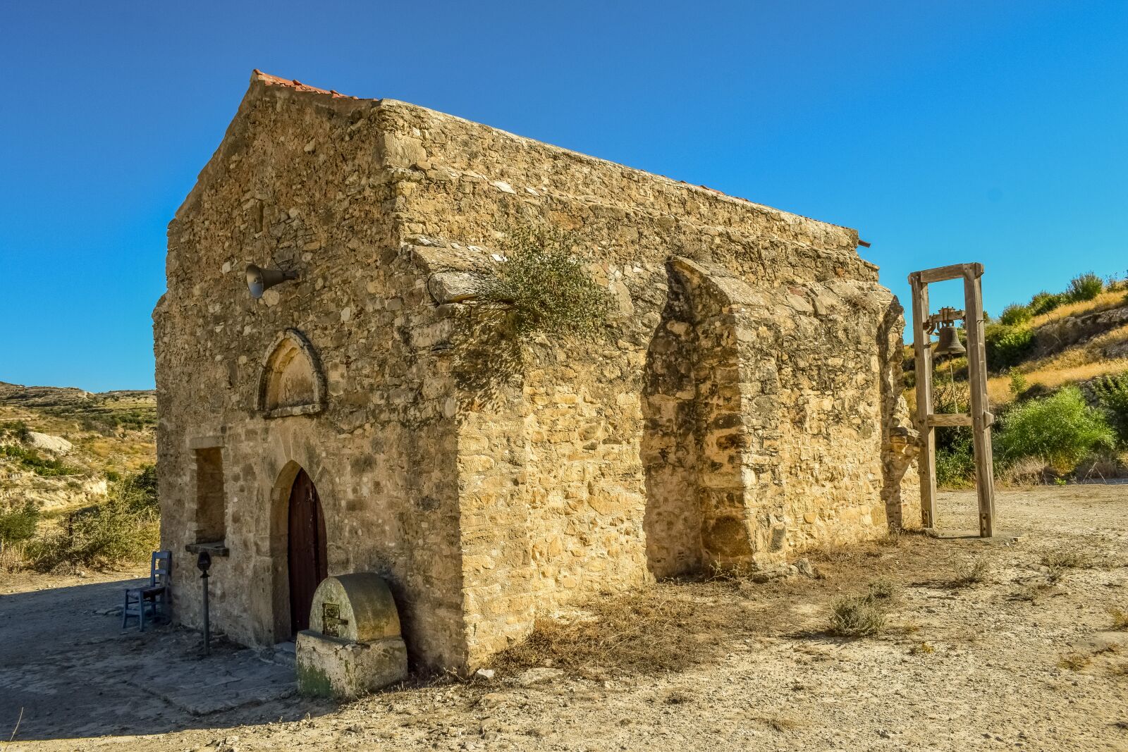 Nikon D3300 sample photo. Cyprus, ayia elissavet, chapel photography