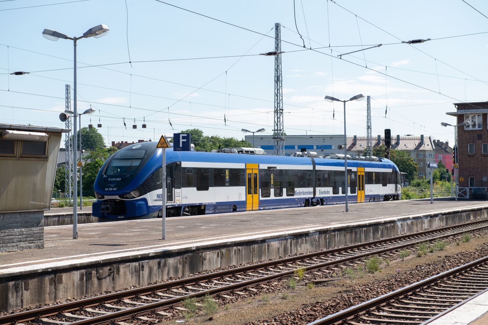 Nikon D800E sample photo. Railway, germany, rolling stock photography