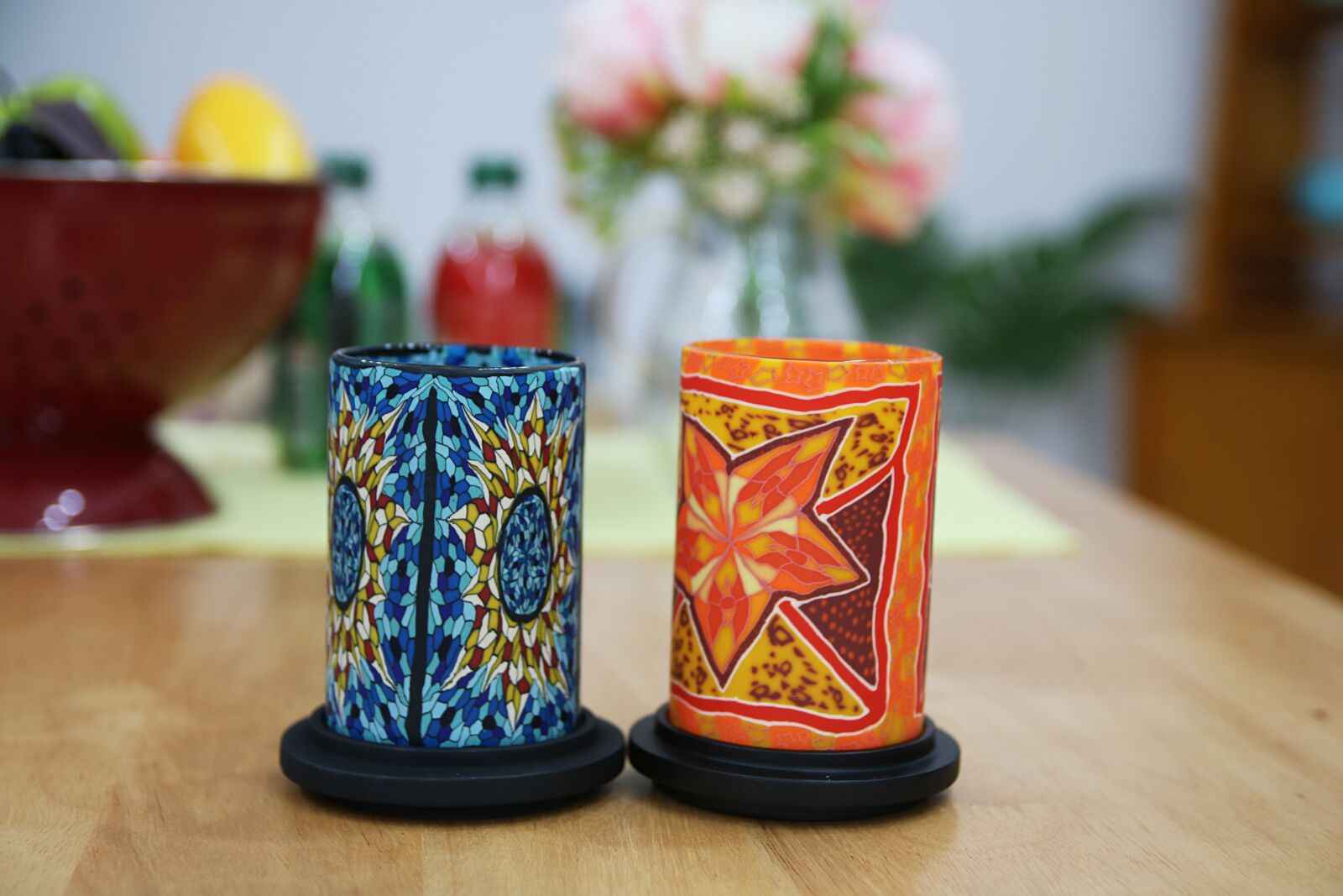 Canon EOS 750D (EOS Rebel T6i / EOS Kiss X8i) sample photo. Holder, candle, handmade photography