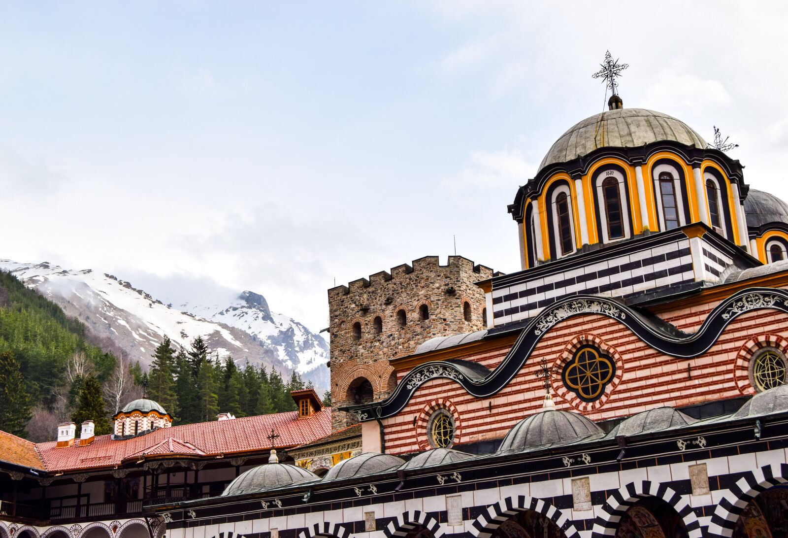 Nikon D3300 sample photo. Rila, rila monastery, christianity photography