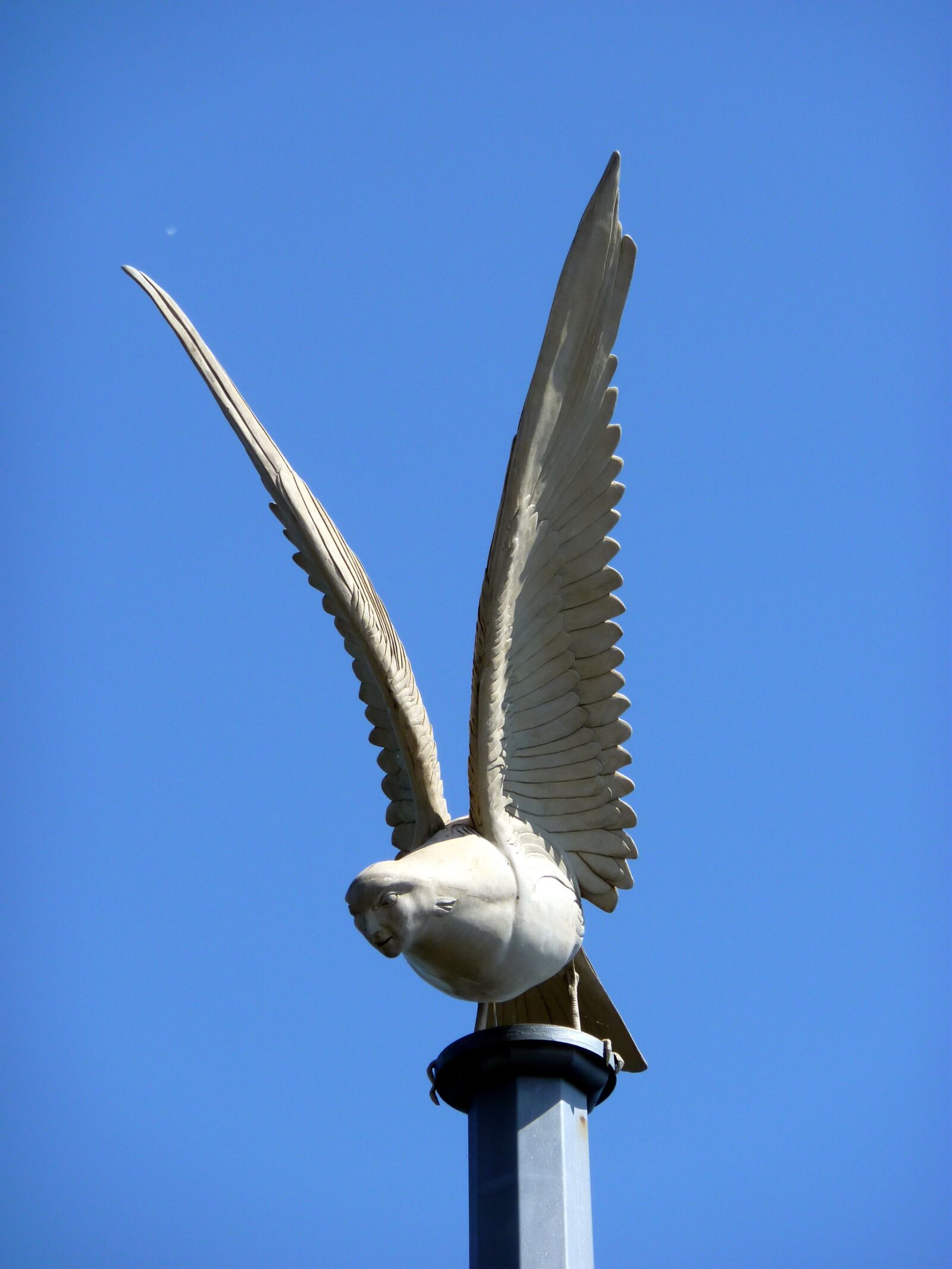 Panasonic Lumix DMC-ZS1 (Lumix DMC-TZ6) sample photo. Peter lenk, sculpture, friedrichshafen photography