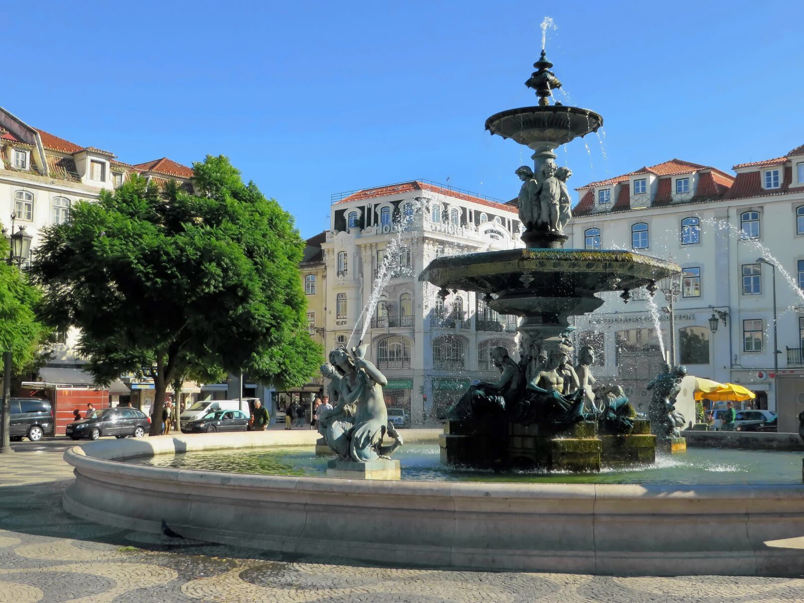 Canon PowerShot SX270 HS sample photo. Portugal, lisbon, place photography
