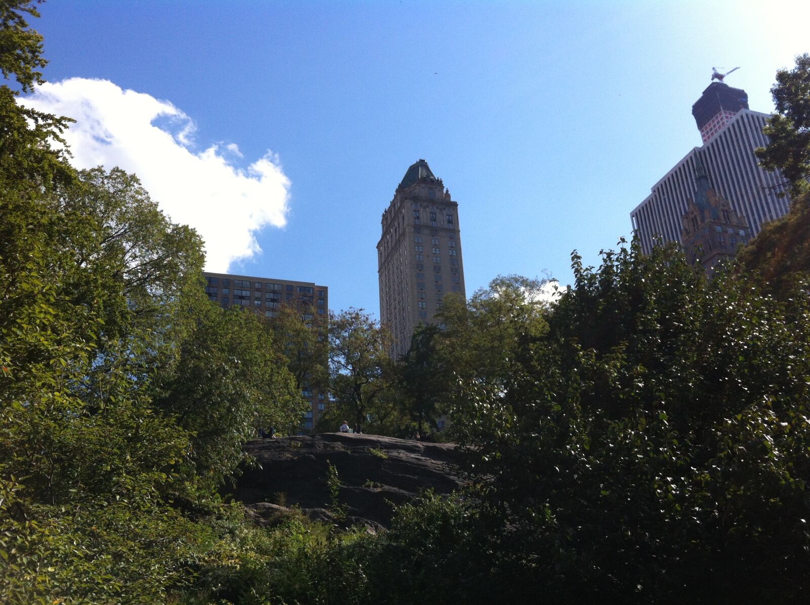 iPhone 4 back camera 3.85mm f/2.8 sample photo. Central park, new york photography