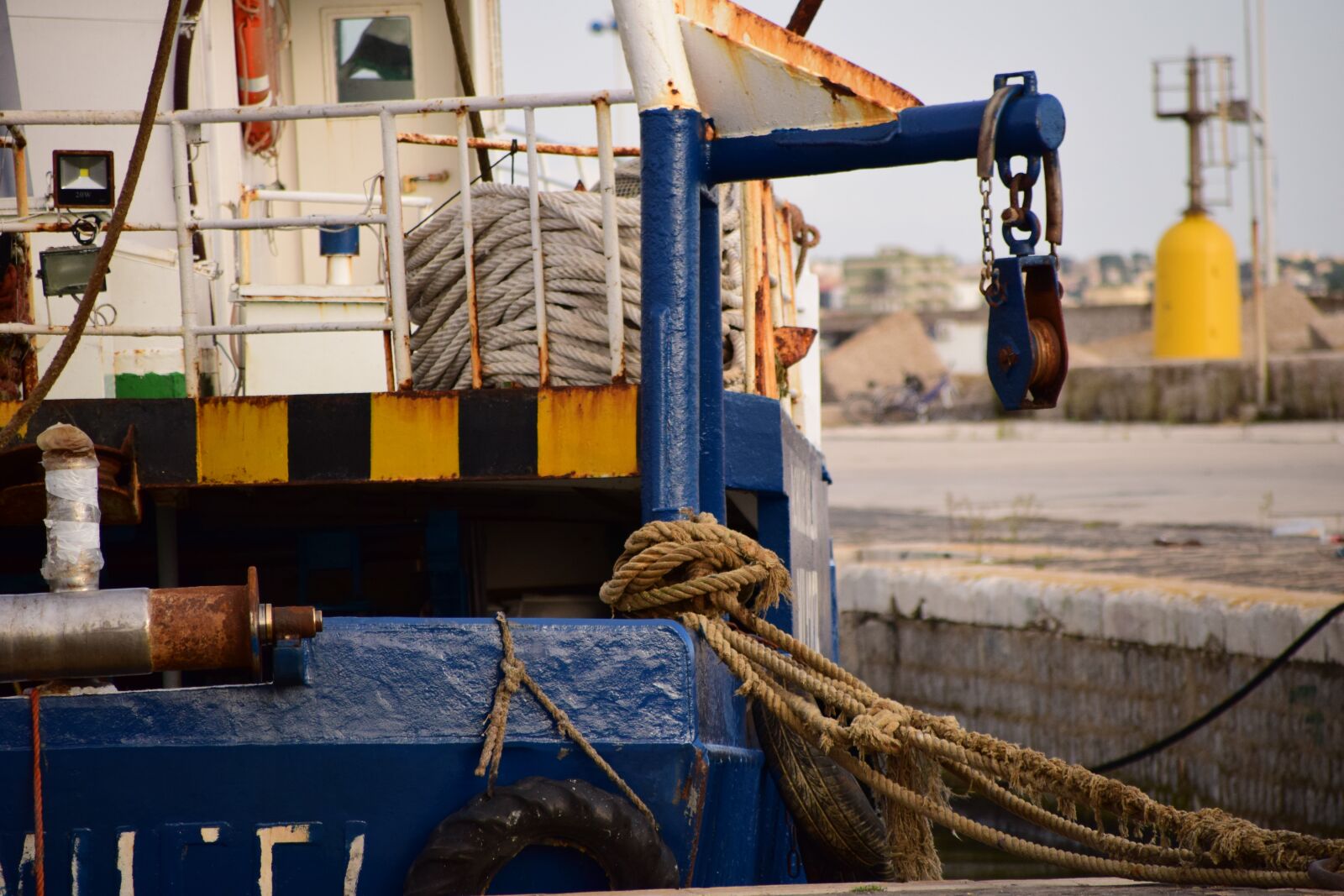 Nikon D3300 sample photo. Ship, fishing boat, port photography