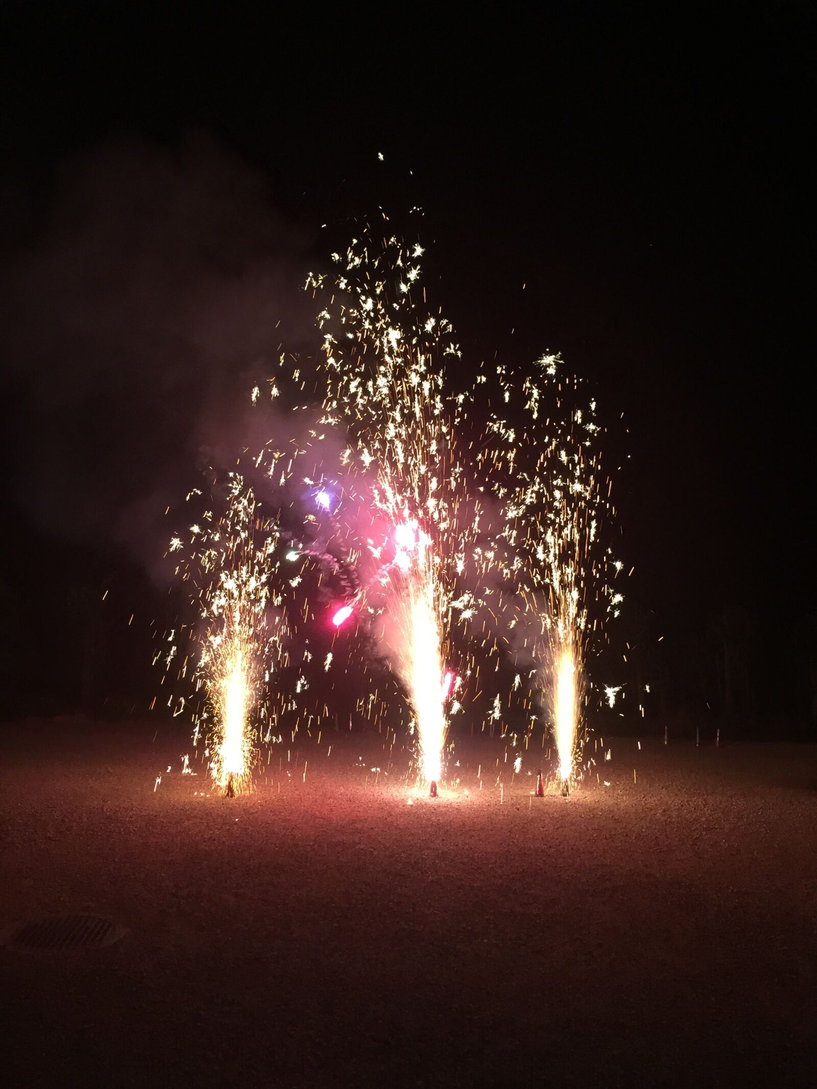 iPhone 6 Plus back camera 4.15mm f/2.2 sample photo. Fireworks, volcano, shining photography