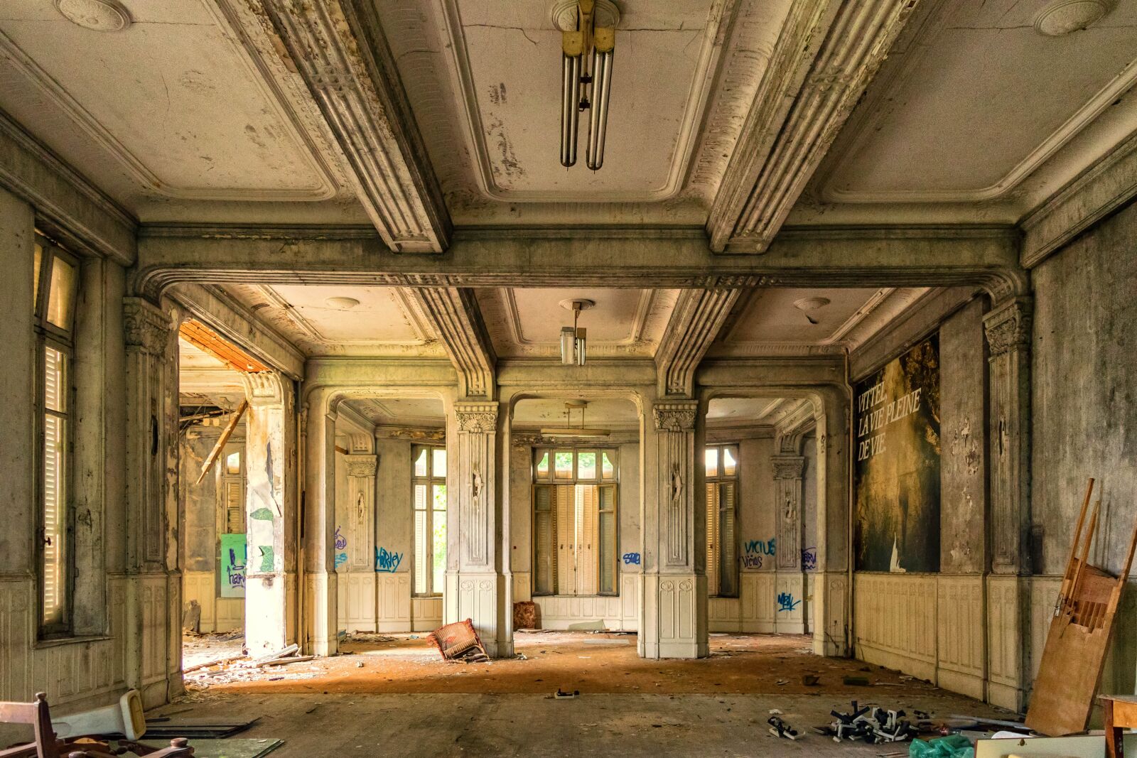Nikon D3300 sample photo. Hall, space, lost places photography