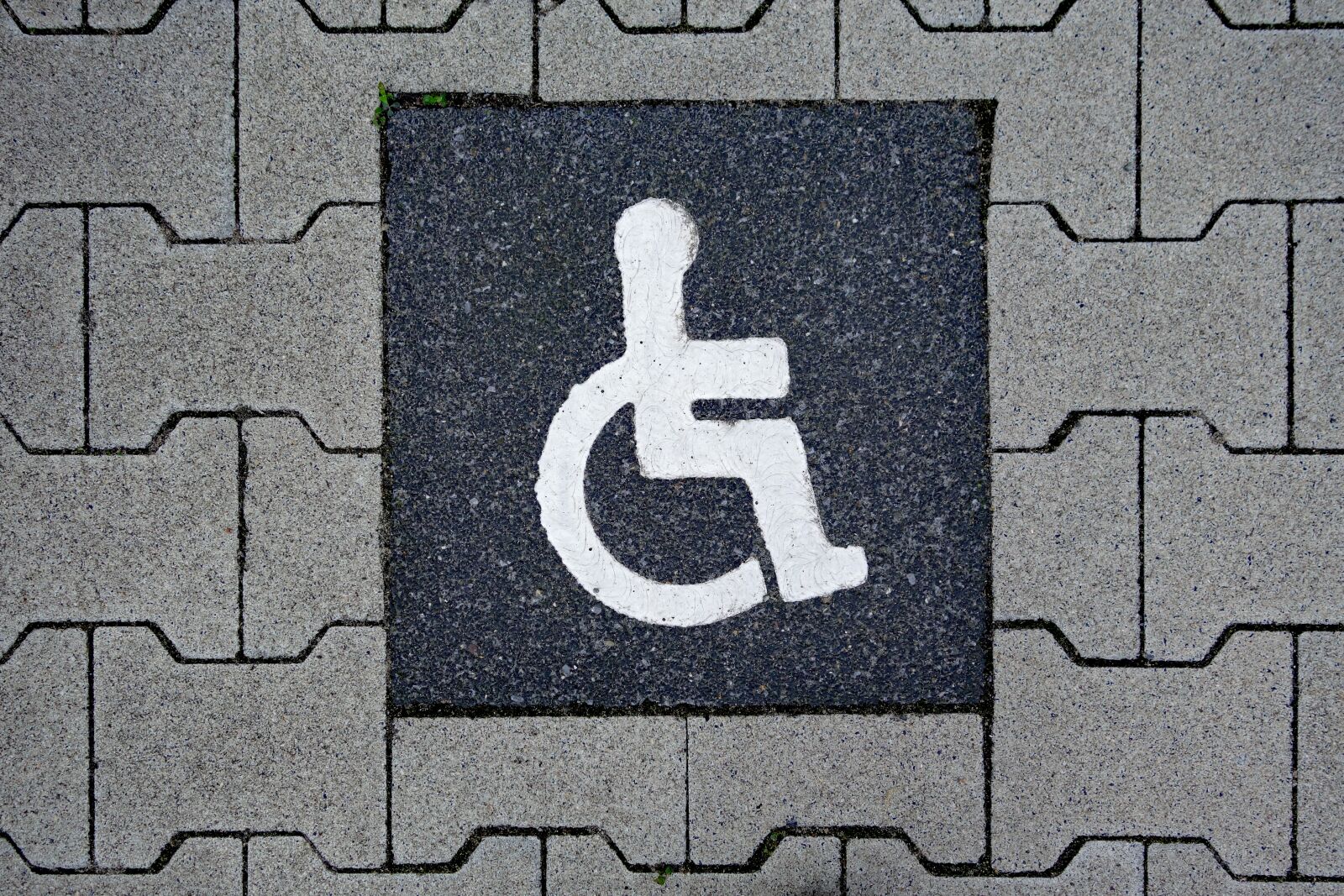 Sony Cyber-shot DSC-RX100 II sample photo. Disabled parking space, integration photography