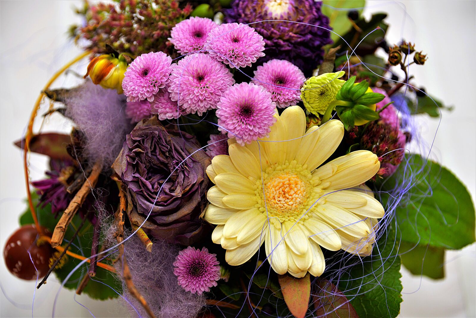 Nikon D610 sample photo. Flowers, bouquet of flowers photography