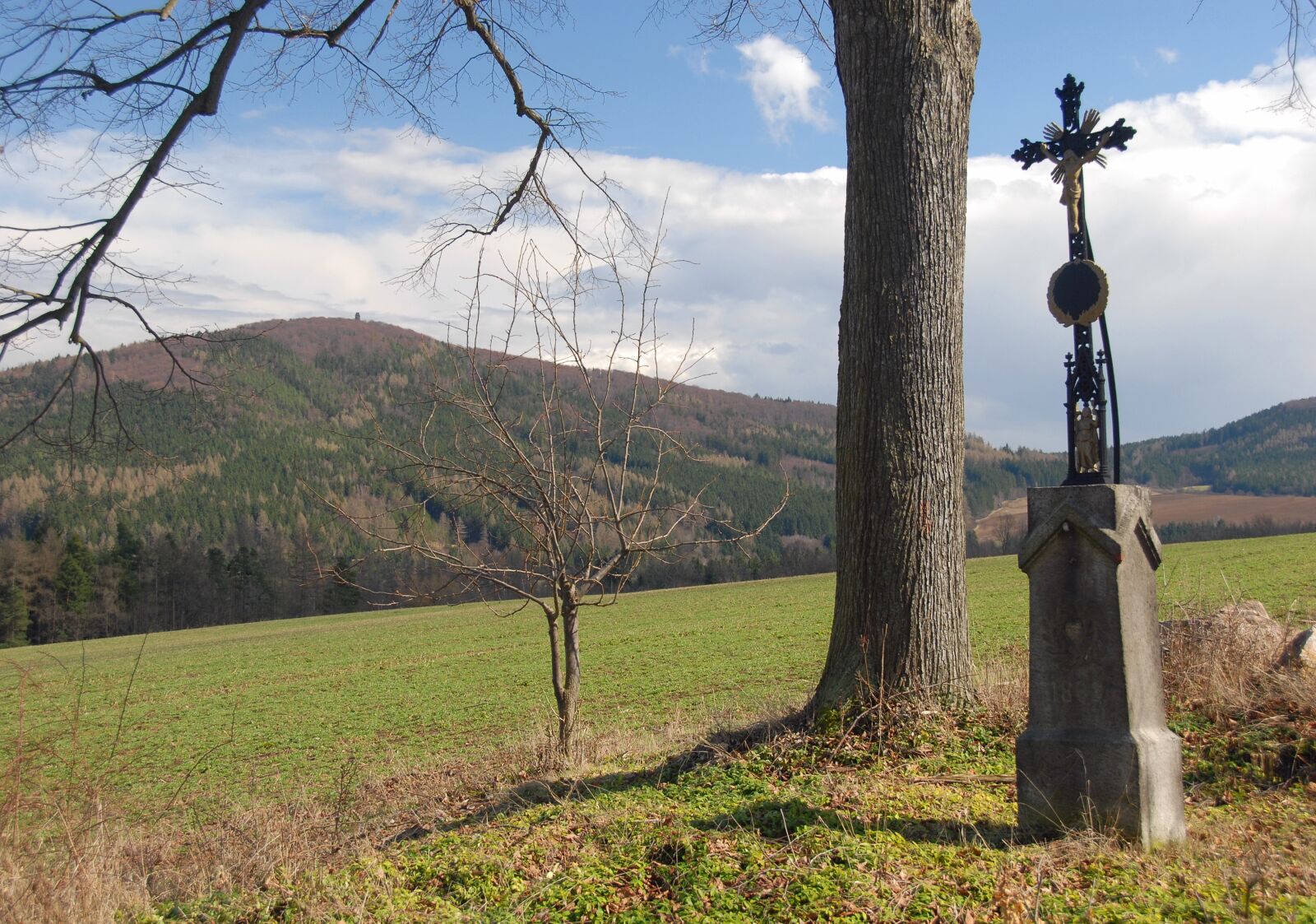 Nikon D200 sample photo. Legendary, hill, czechia photography