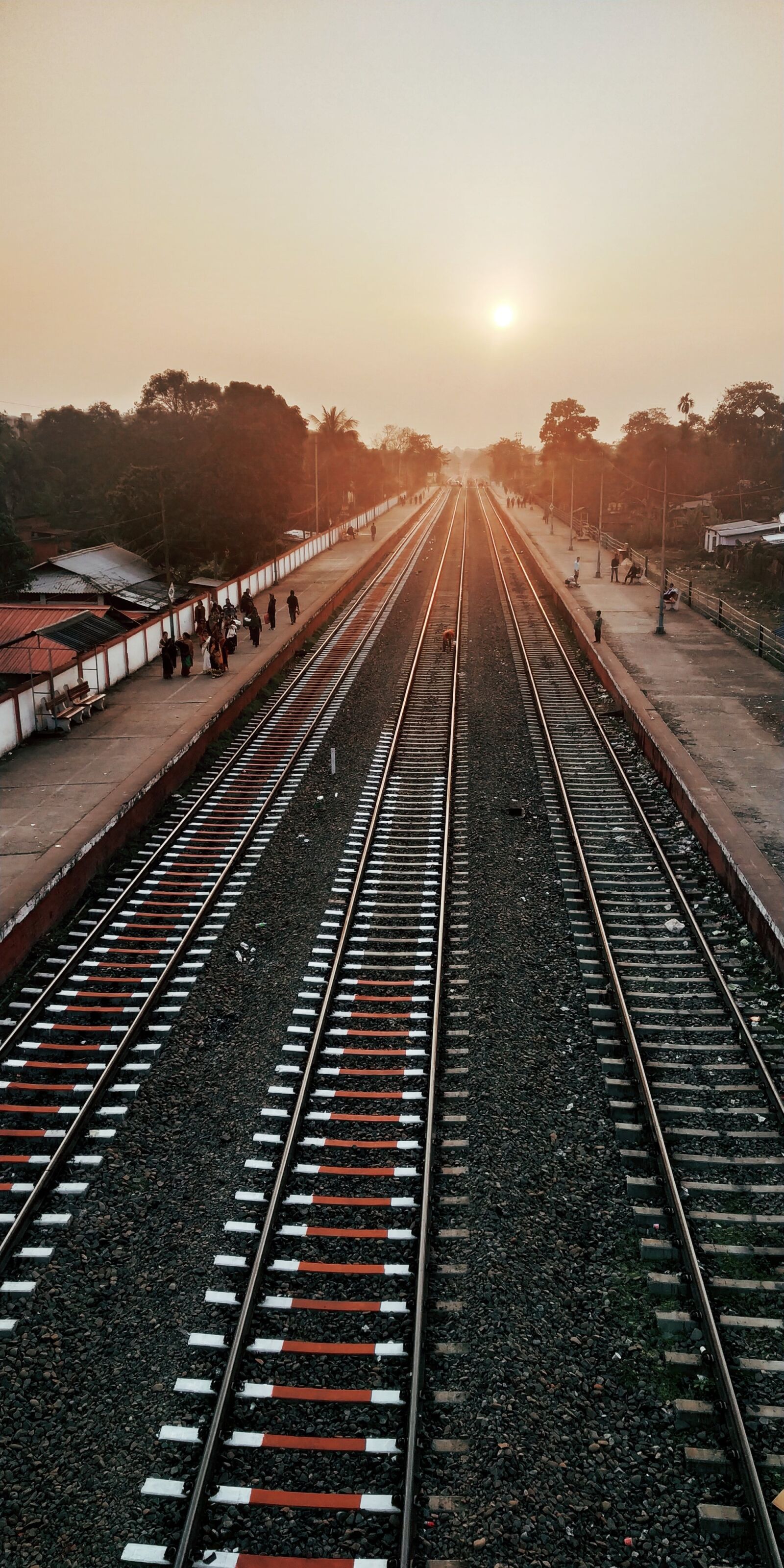 Xiaomi Redmi Note 5 Pro sample photo. Railway, indian, india photography