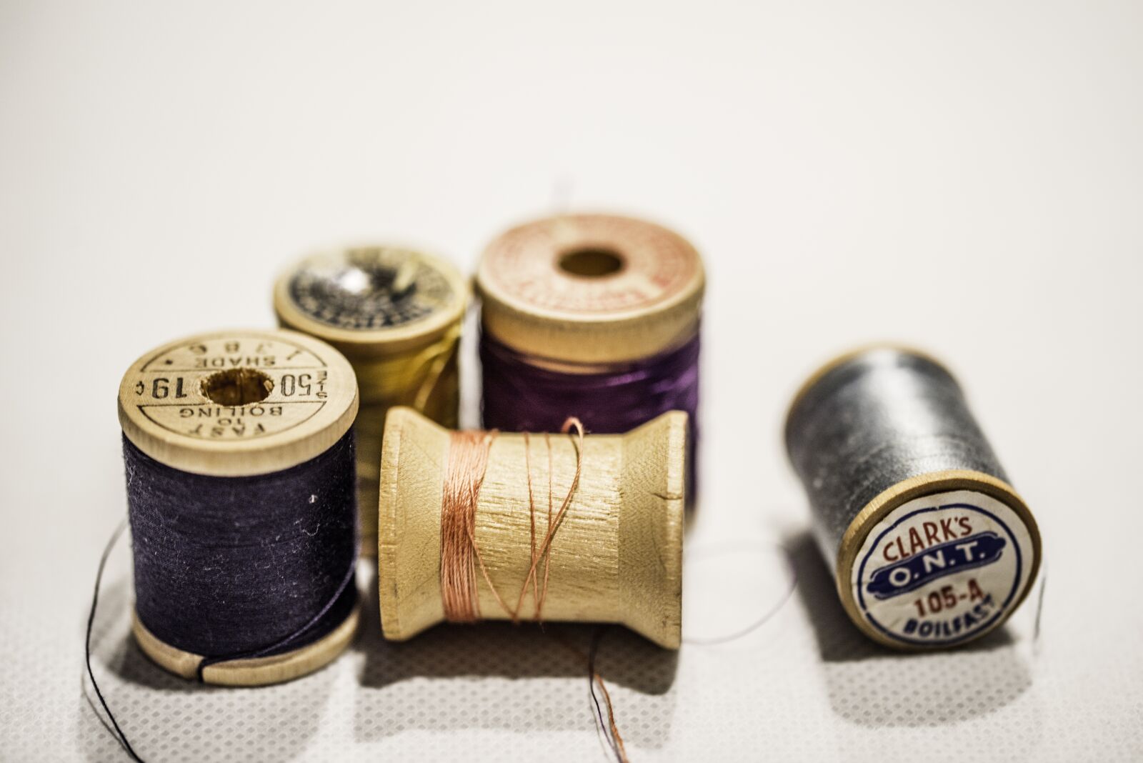 Nikon D810 sample photo. Thread, spool, sewing photography