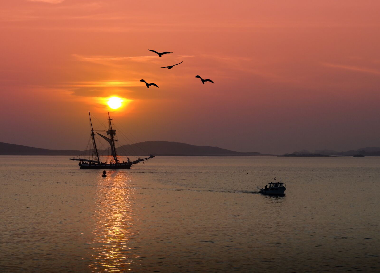 Canon PowerShot G5 X sample photo. Scilly isles, sunset, sailing photography