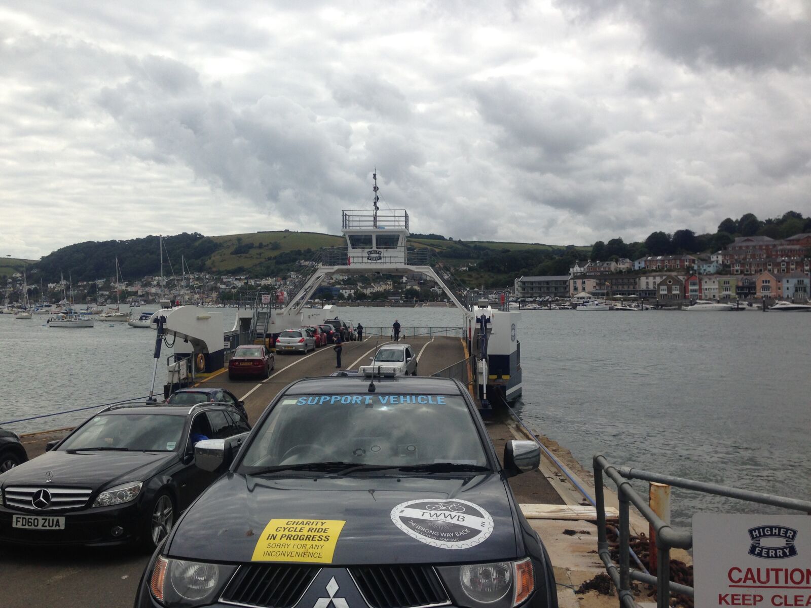 Apple iPhone 5 sample photo. Boat, cars, ferry, sea photography