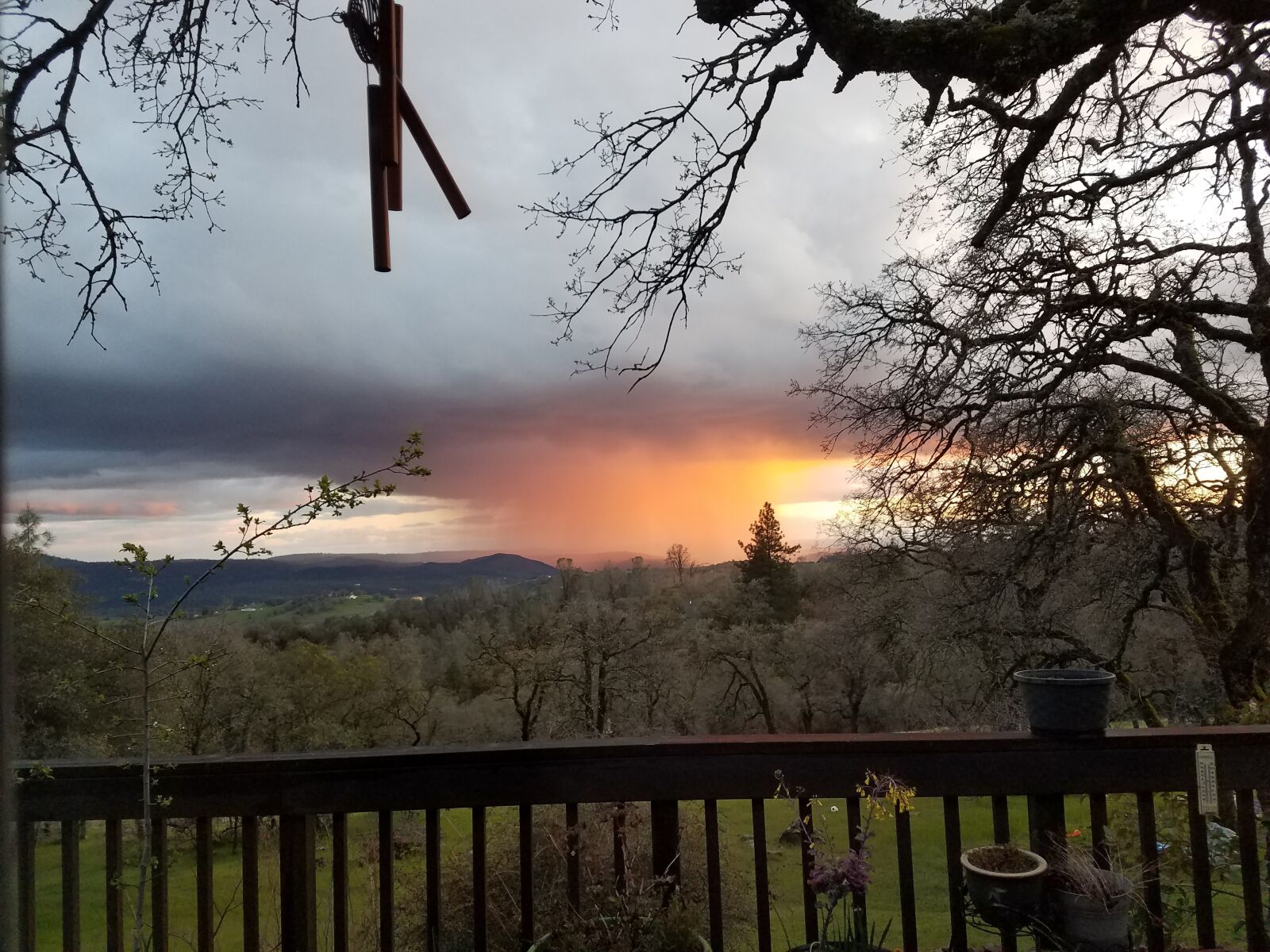 Samsung Galaxy S7 Edge sample photo. Weather, sunset, storm photography