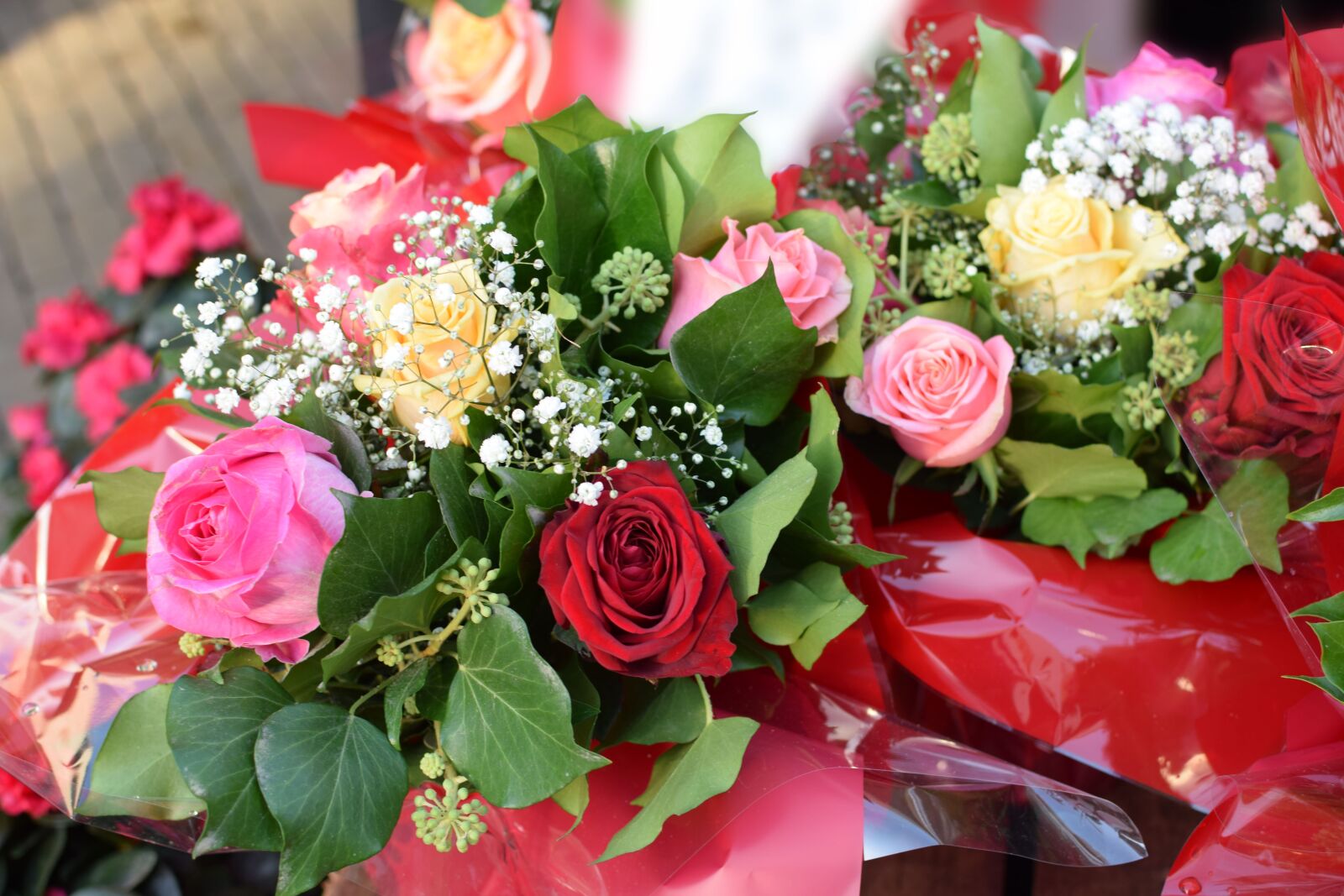 Nikon D5300 sample photo. Ros, roses, rosbukett photography
