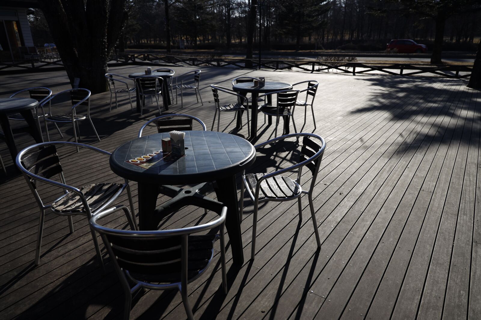 Canon RF 24-105mm F4L IS USM sample photo. Karuizawa, sunset, cafe photography