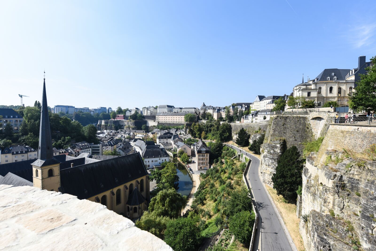 Nikon D750 sample photo. Luxembourg, city walls, castle photography