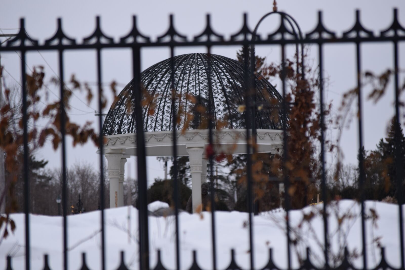 Nikon D3300 sample photo. Garden, gazebo, nature photography