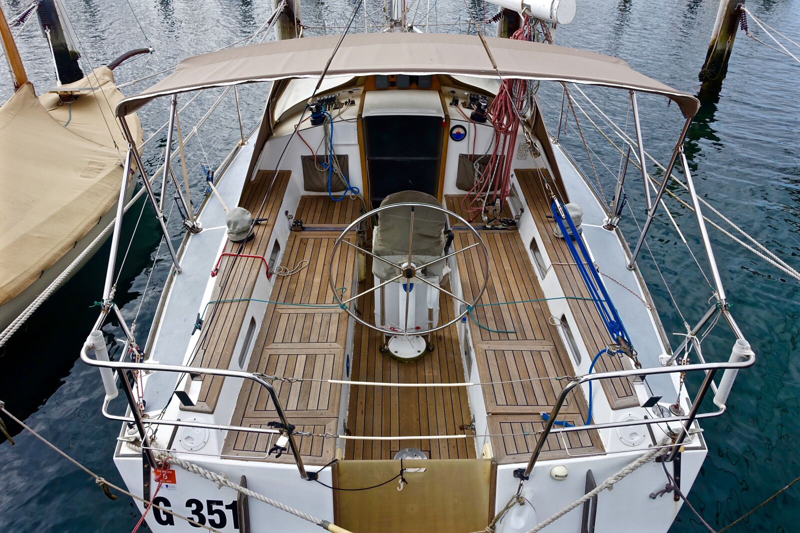 Sony Cyber-shot DSC-RX100 III sample photo. Yacht, cabin, nautical photography