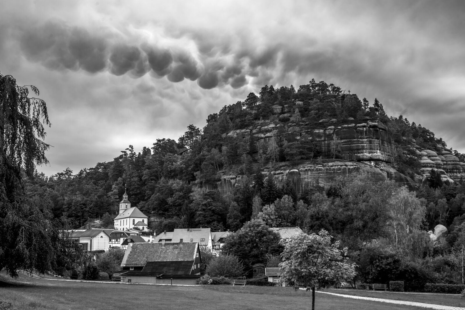Nikon D800 sample photo. Landscape, mountains, lausitz photography
