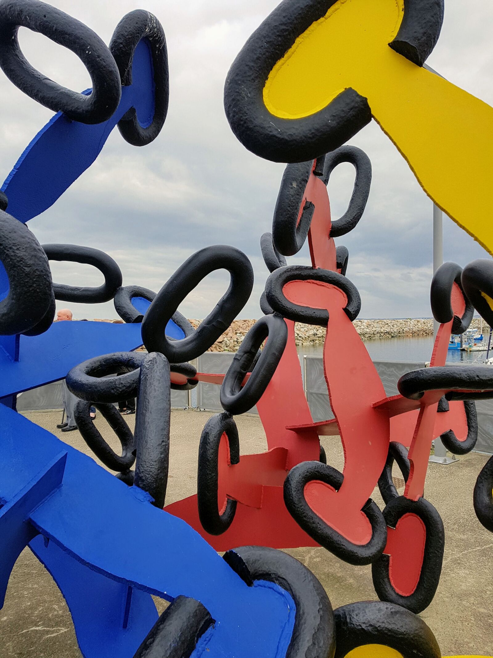 Samsung Galaxy S7 Edge sample photo. Sculpture, modern art, roscoff photography