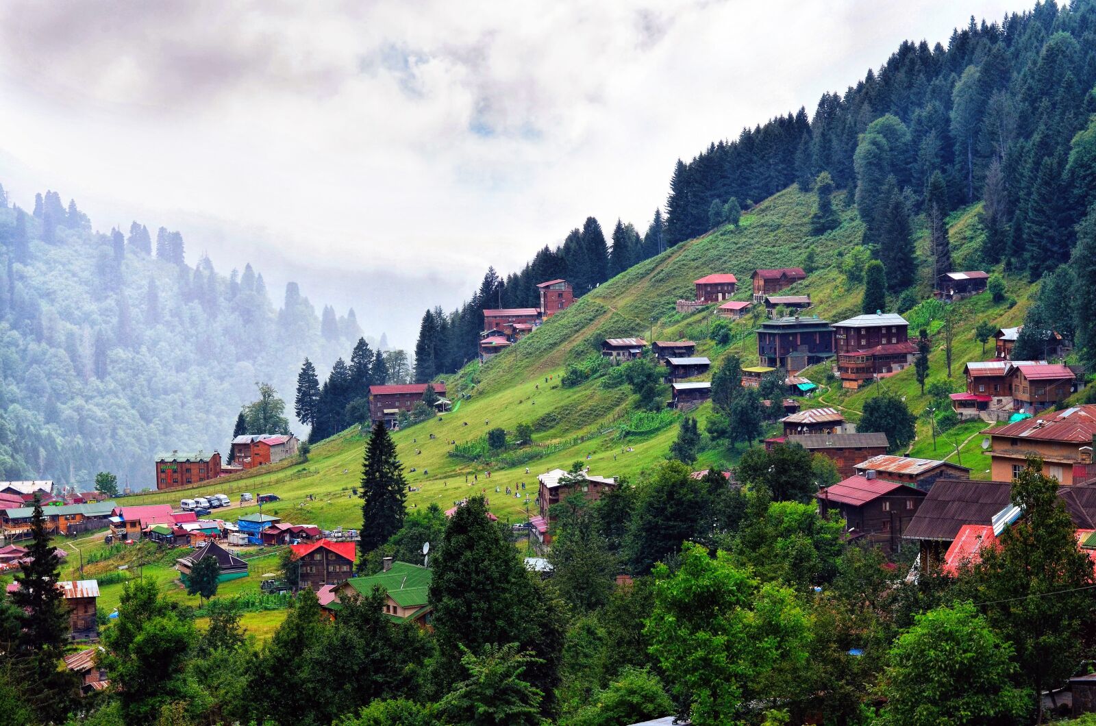 Nikon D5100 sample photo. Wood-fibre boards, mountain, home photography