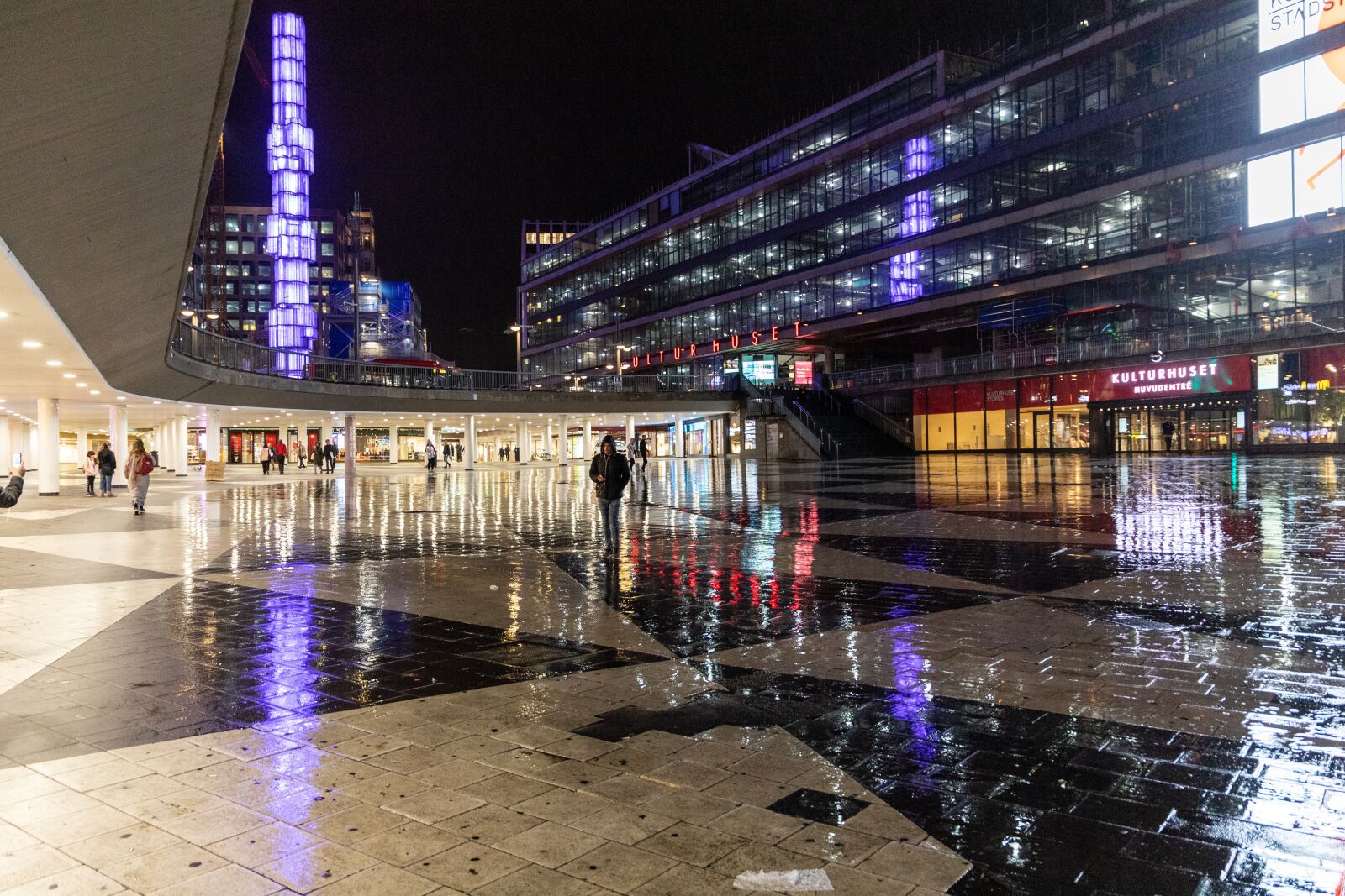 Canon EOS 6D Mark II sample photo. Kulturhuset, cultural center, norrmalm photography