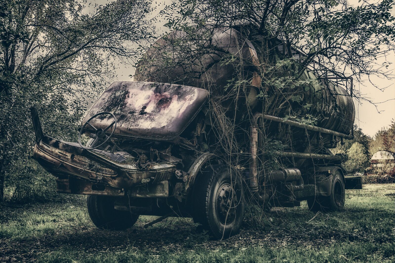 Nikon Z6 sample photo. Truck, scrap, accident photography