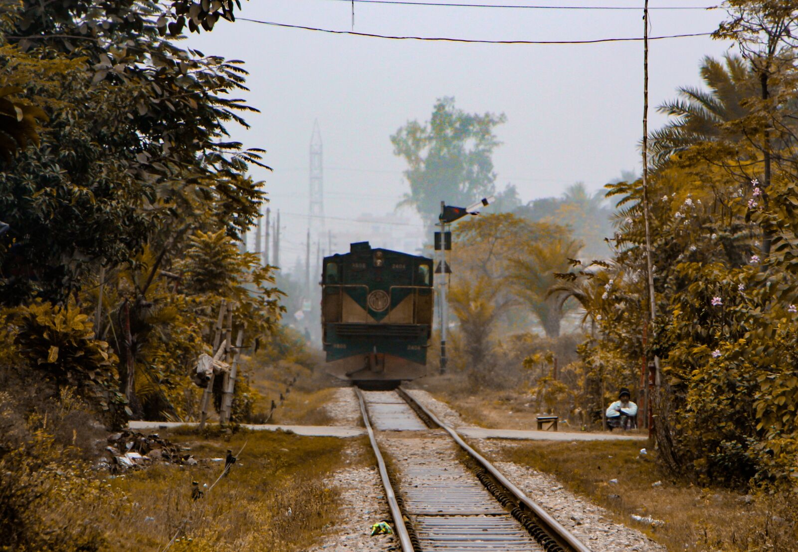 Canon EOS 700D (EOS Rebel T5i / EOS Kiss X7i) sample photo. Train, morning, railway photography