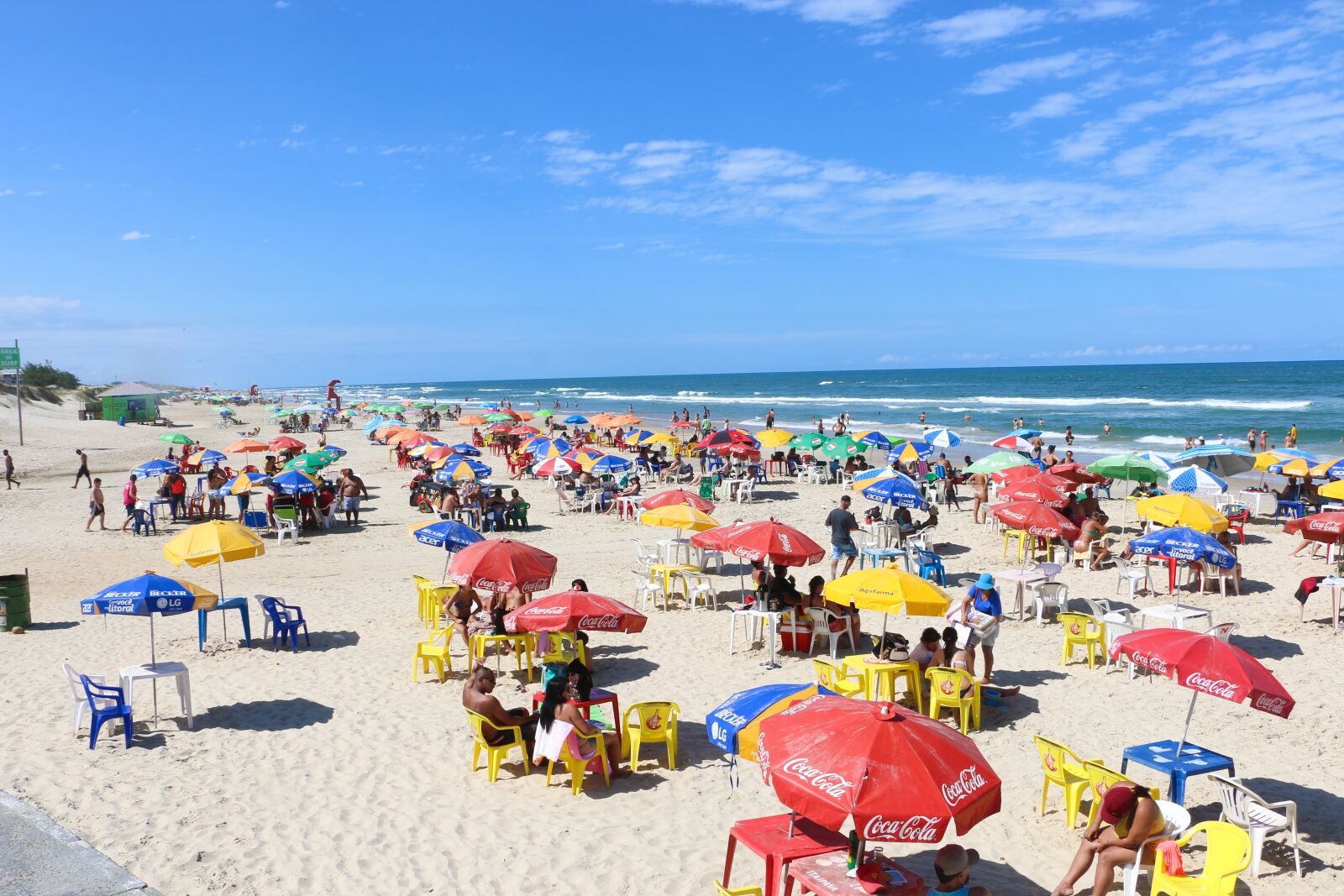 Canon EOS 70D sample photo. Beach, summer, umbrella photography
