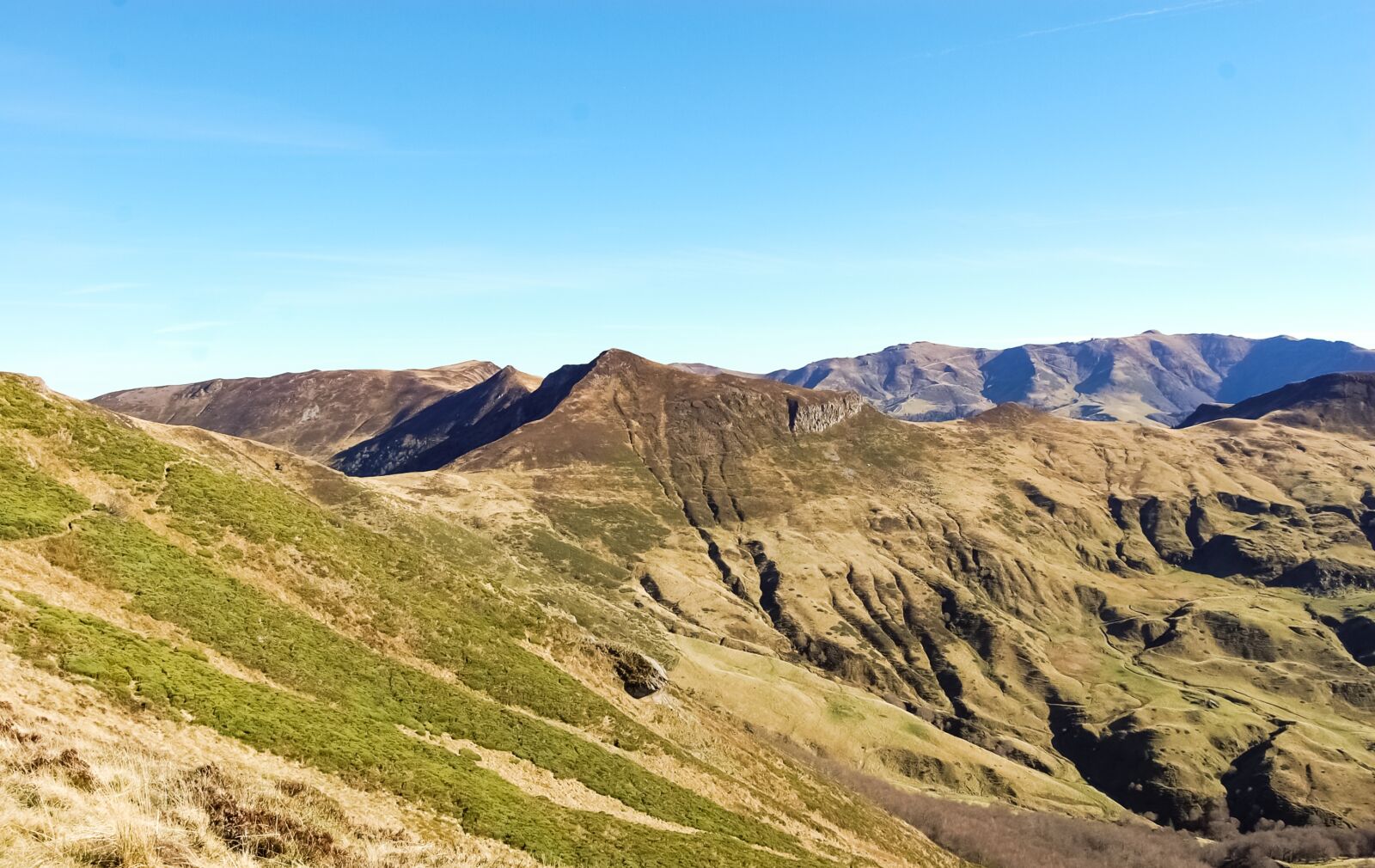 Nikon D40 sample photo. Auvergne, cantal, mountain photography