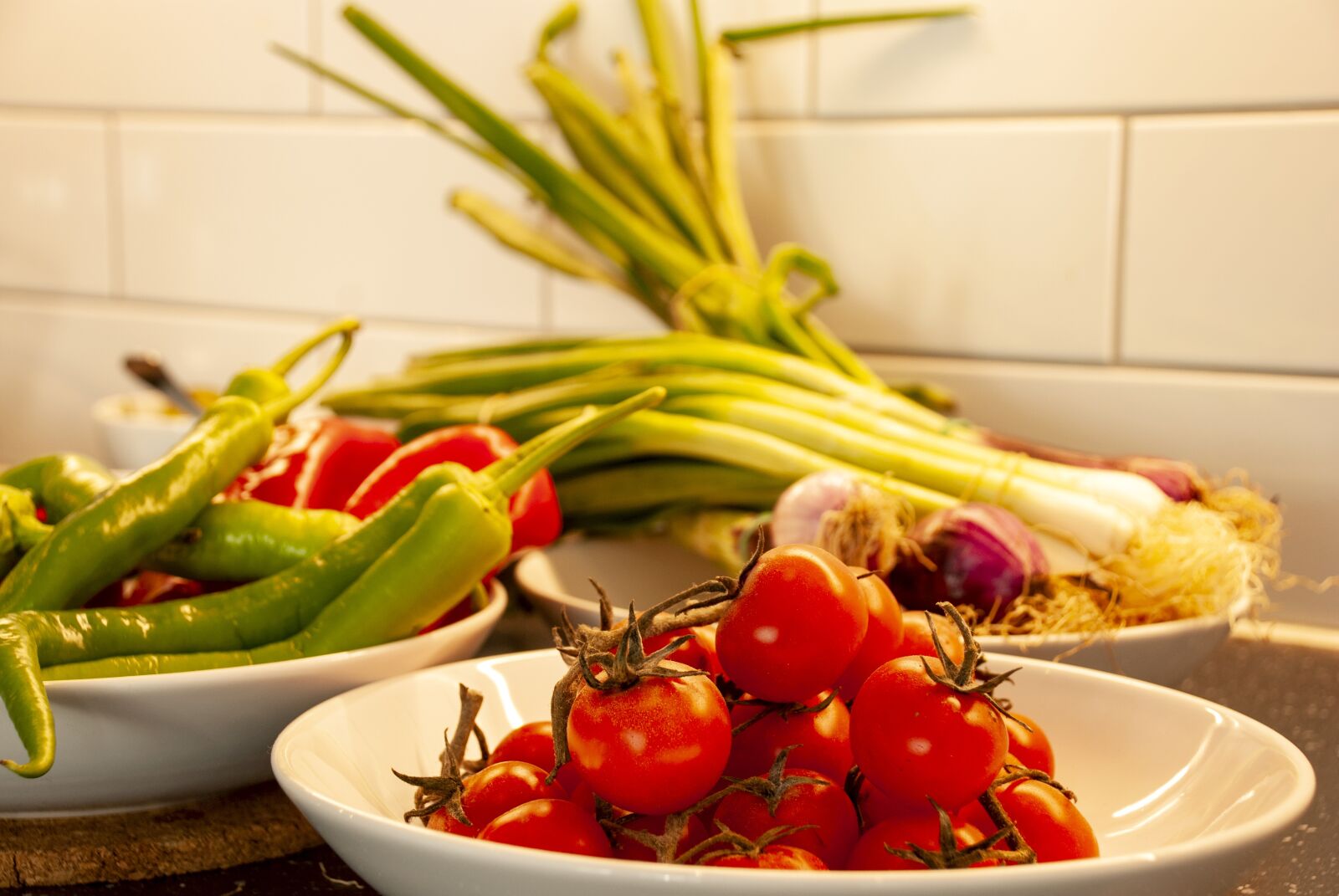 Nikon D80 sample photo. Vegetables, mat, healthy photography