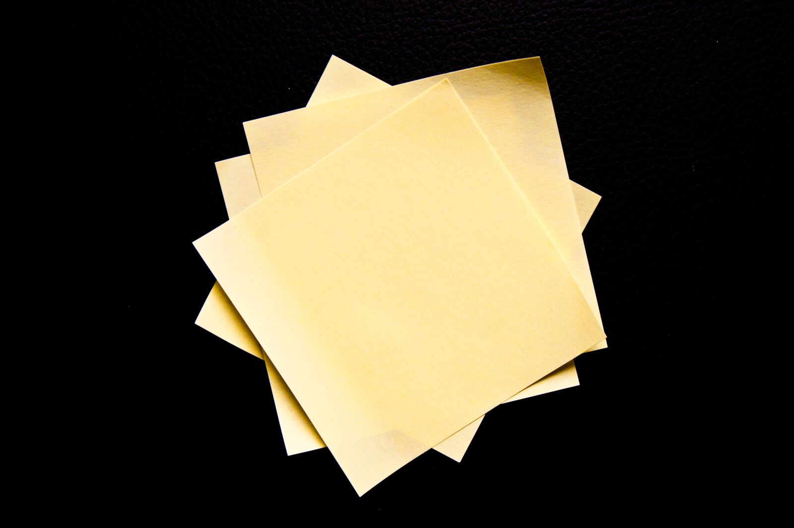 Nikon D90 sample photo. Post it, pile, yellow photography