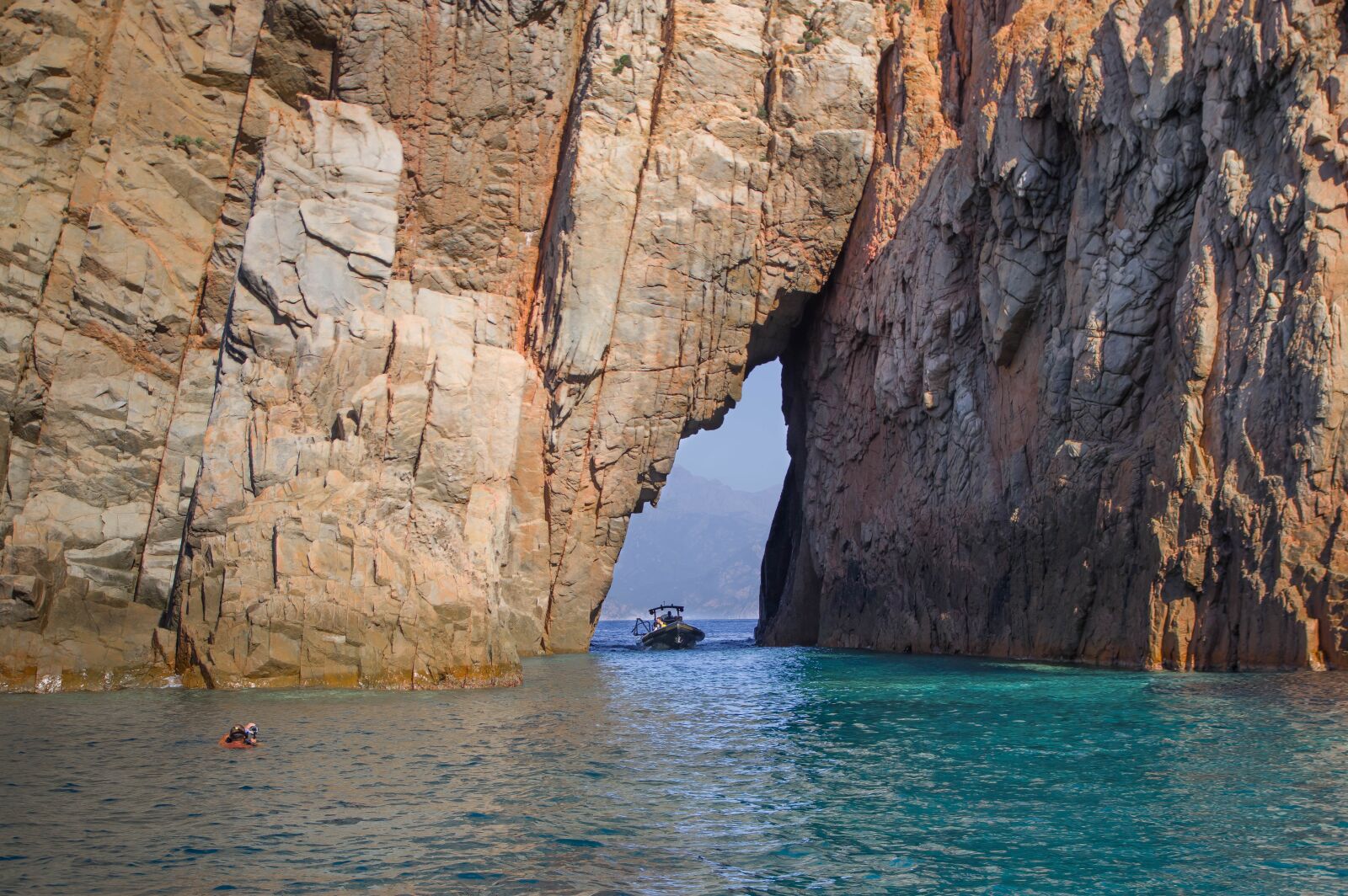 Pentax KP sample photo. Corsican, piana, cove photography