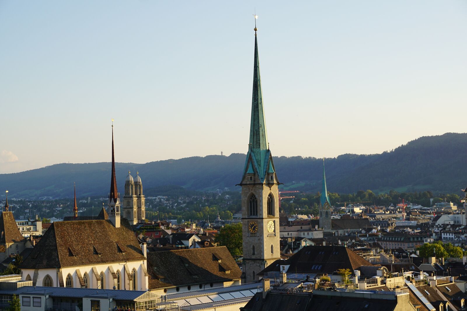 Sony DT 16-50mm F2.8 SSM sample photo. Zurich, historic center, churches photography