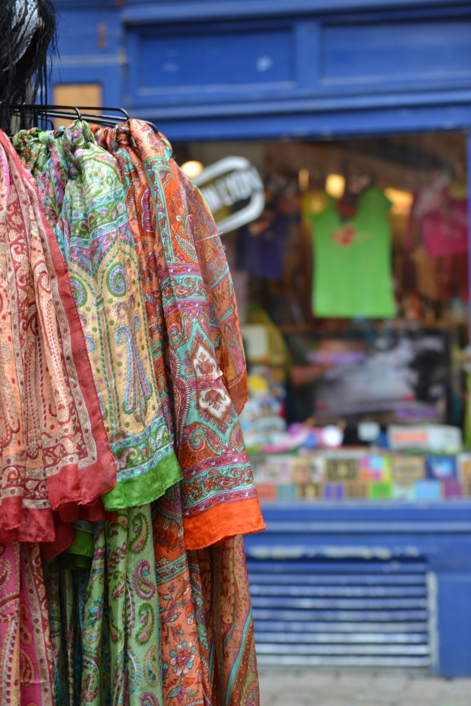 Nikon D3100 sample photo. Silk, color, fabrics photography