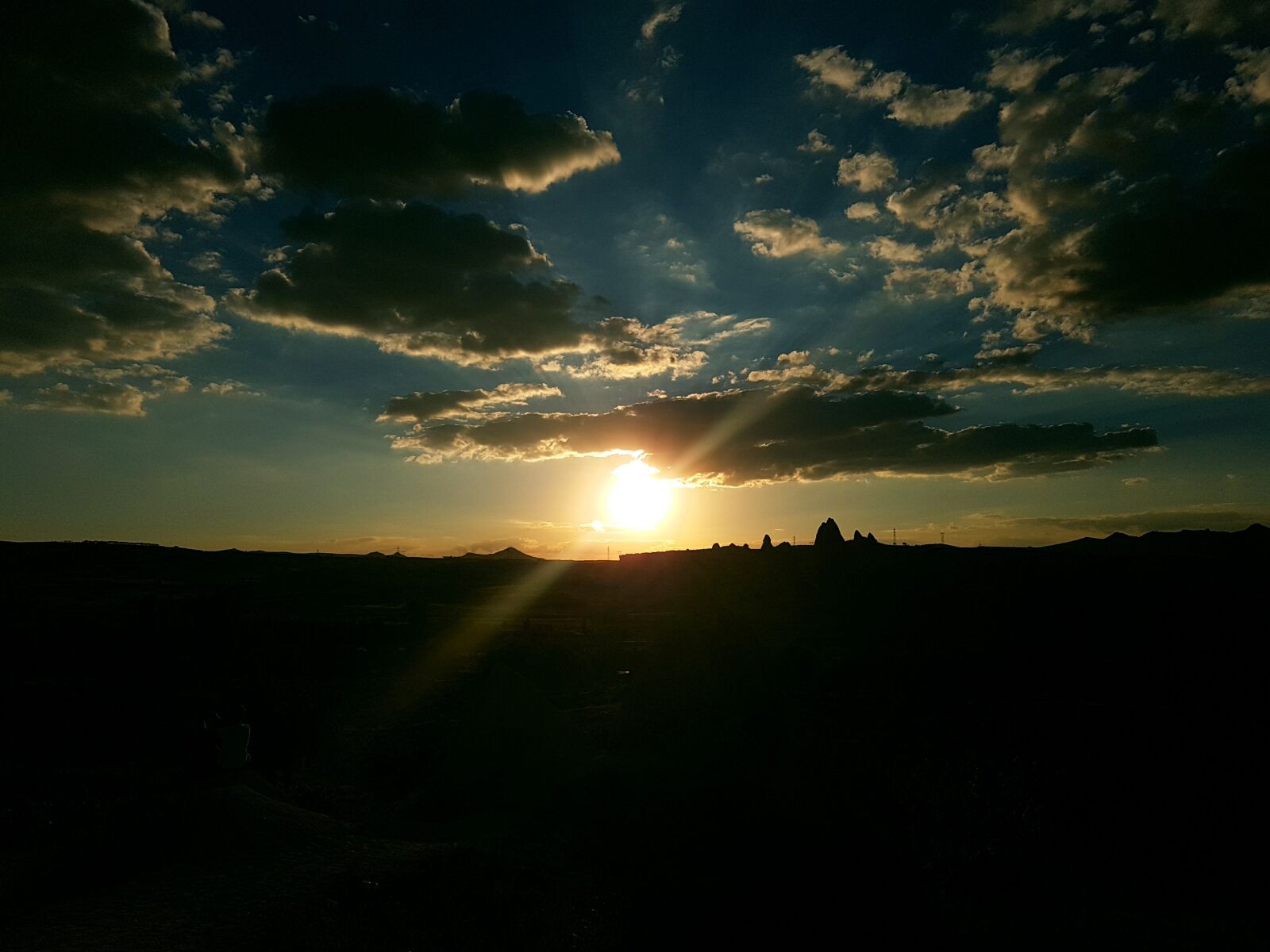 Samsung Galaxy S7 Edge sample photo. Cappadocia, gun sunset, filter photography