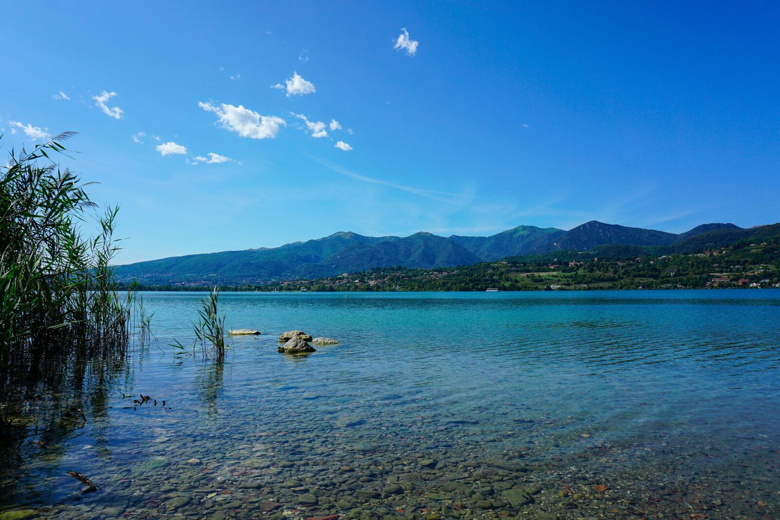 Sony a6000 sample photo. Pusiano, the lake of photography