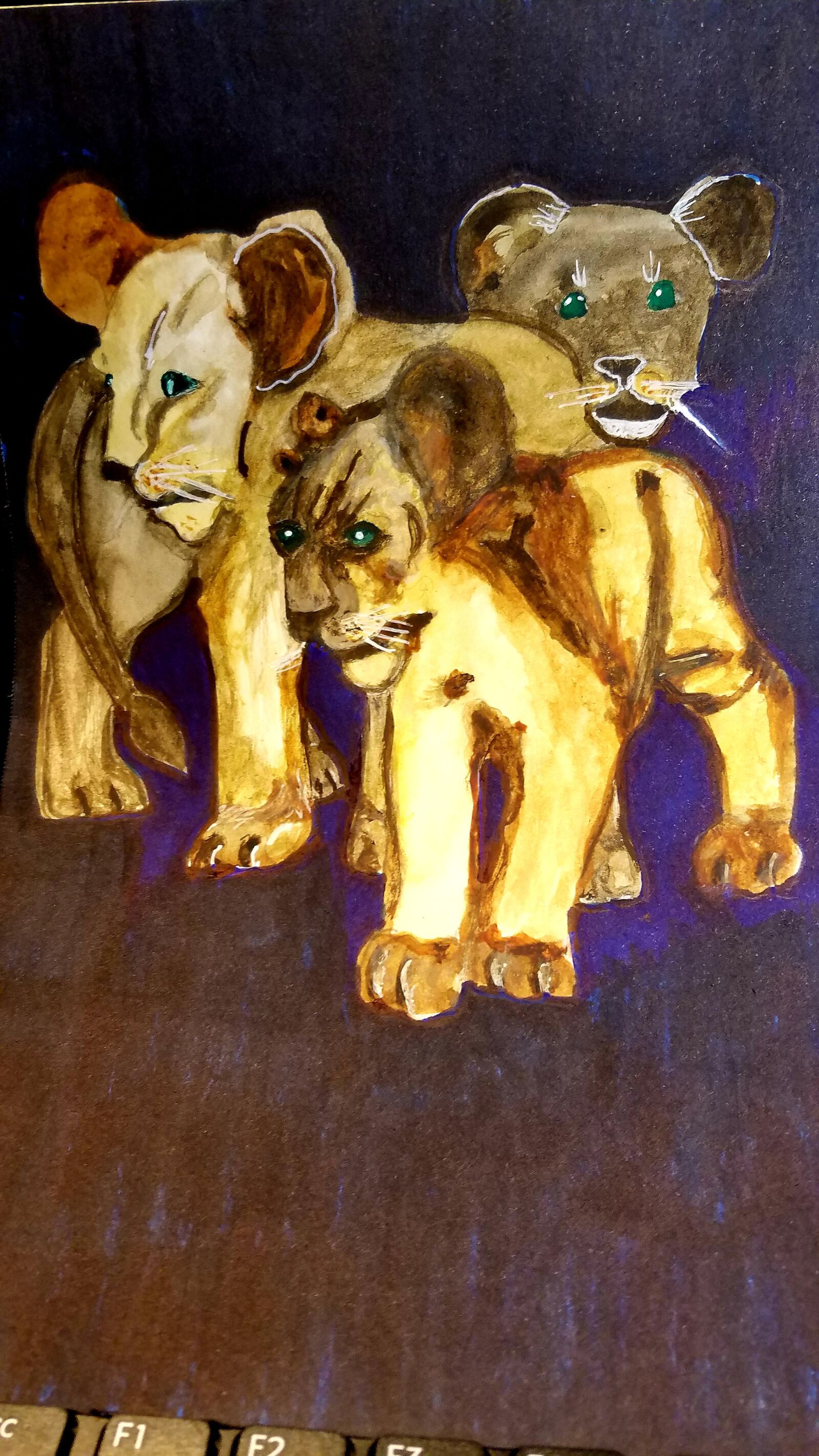 Samsung Galaxy S7 sample photo. Lion, cubs, animal photography