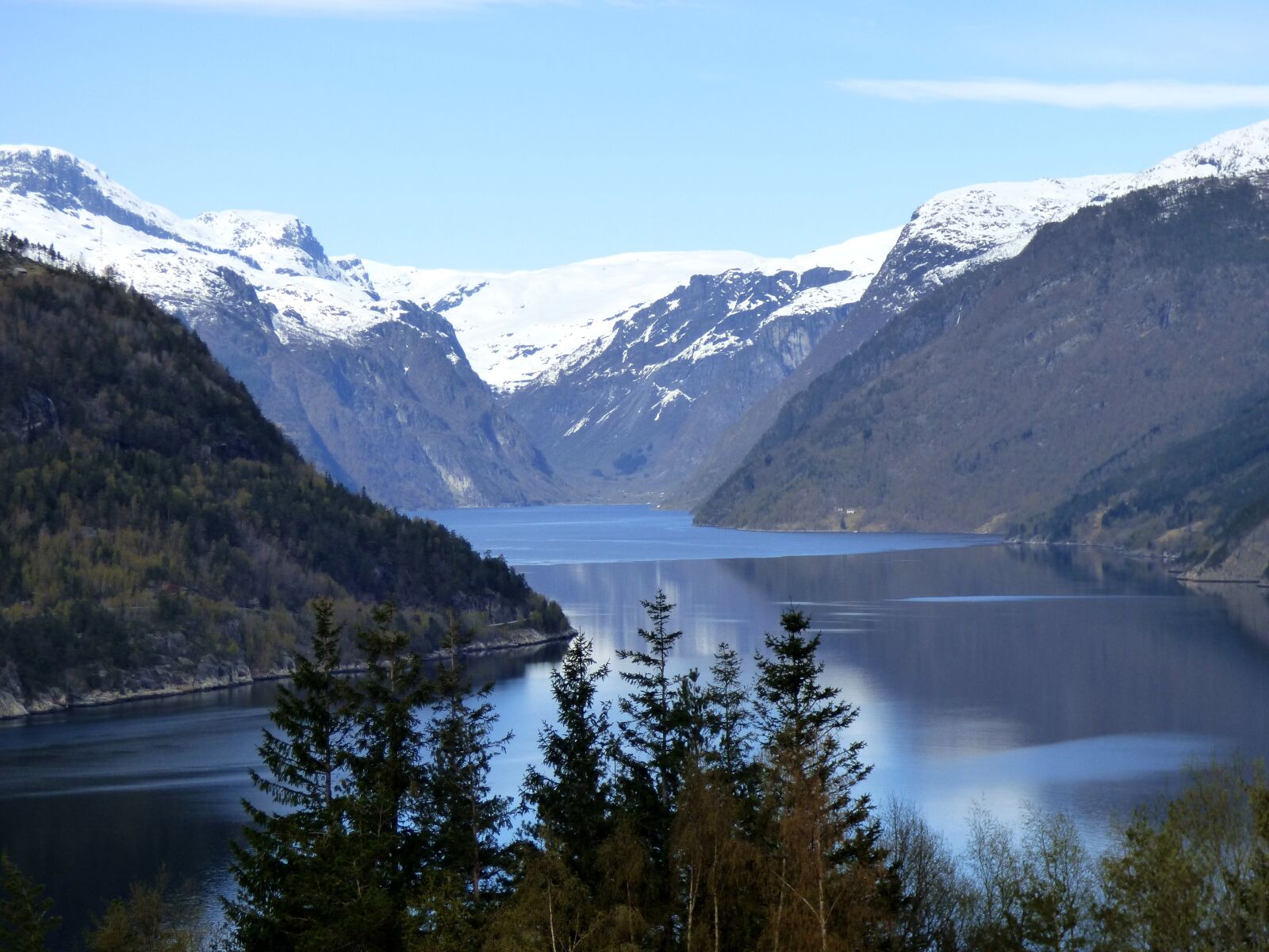 Panasonic DMC-FZ72 sample photo. Fiord, norway, mountain photography