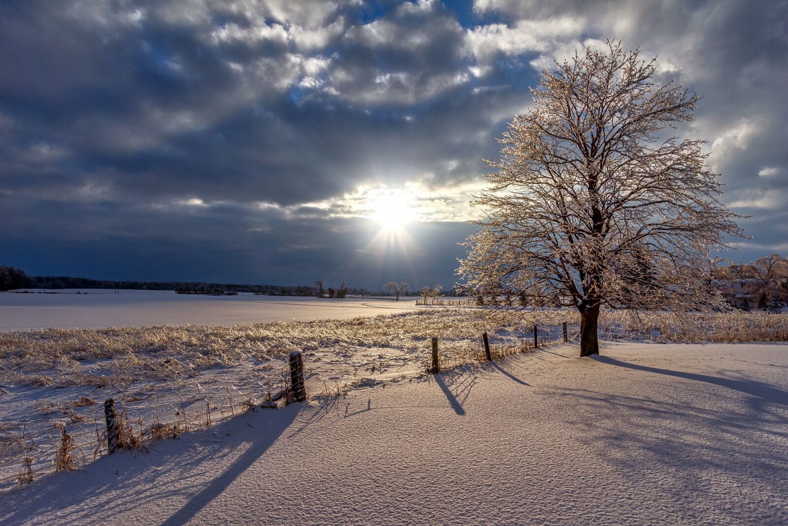 Canon EF-S 10-22mm F3.5-4.5 USM sample photo. Winter, sunset, snow photography
