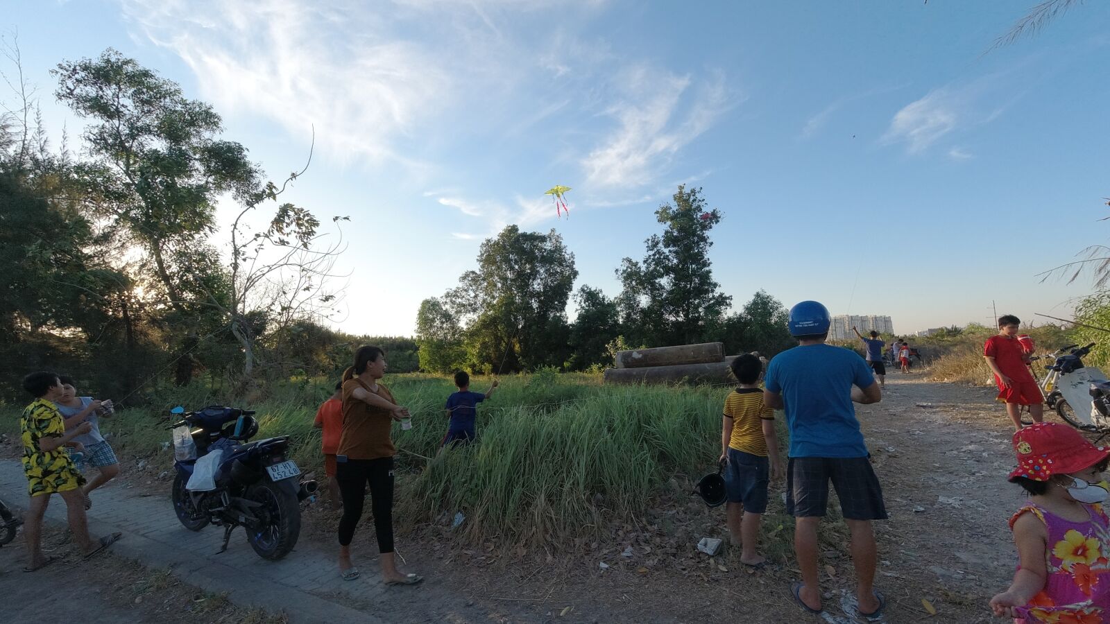 DJI OSMO ACTION sample photo. Fly, kite, vietnam photography