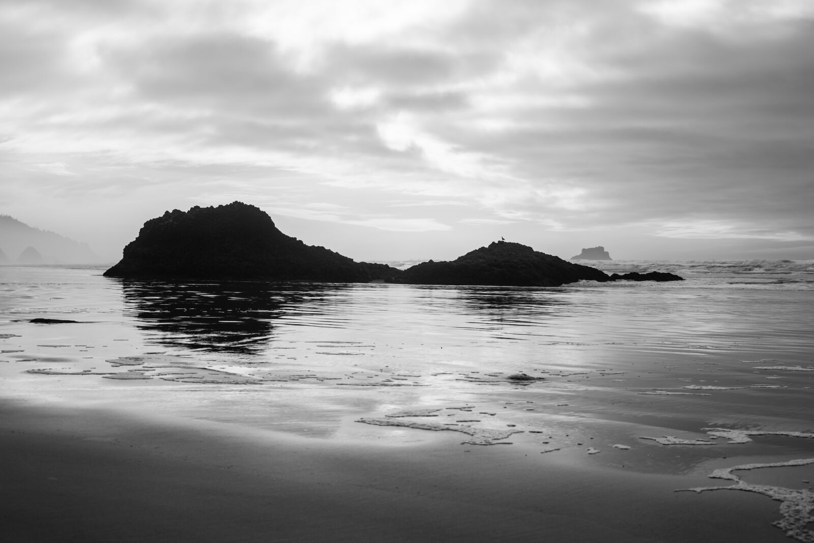Canon EF 50mm F1.8 II sample photo. Beach, coast, oregon photography