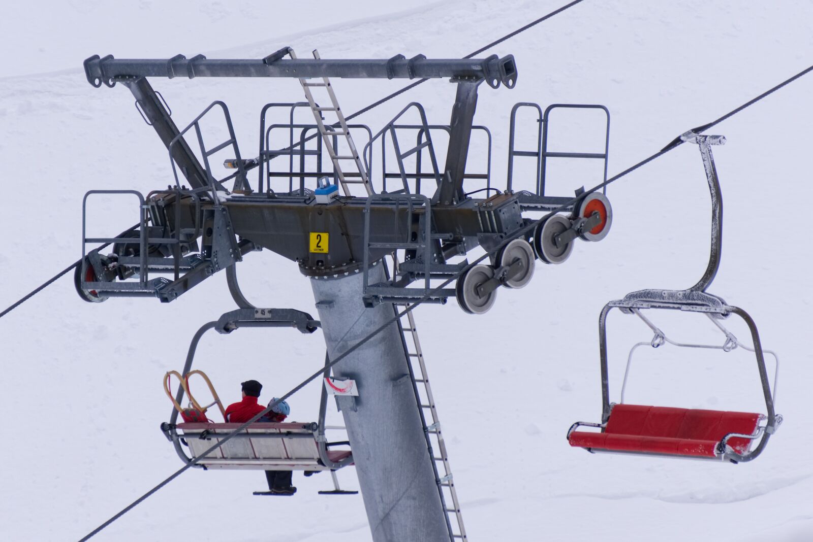 Sony a6000 sample photo. Ski lift, chairlift, carry photography