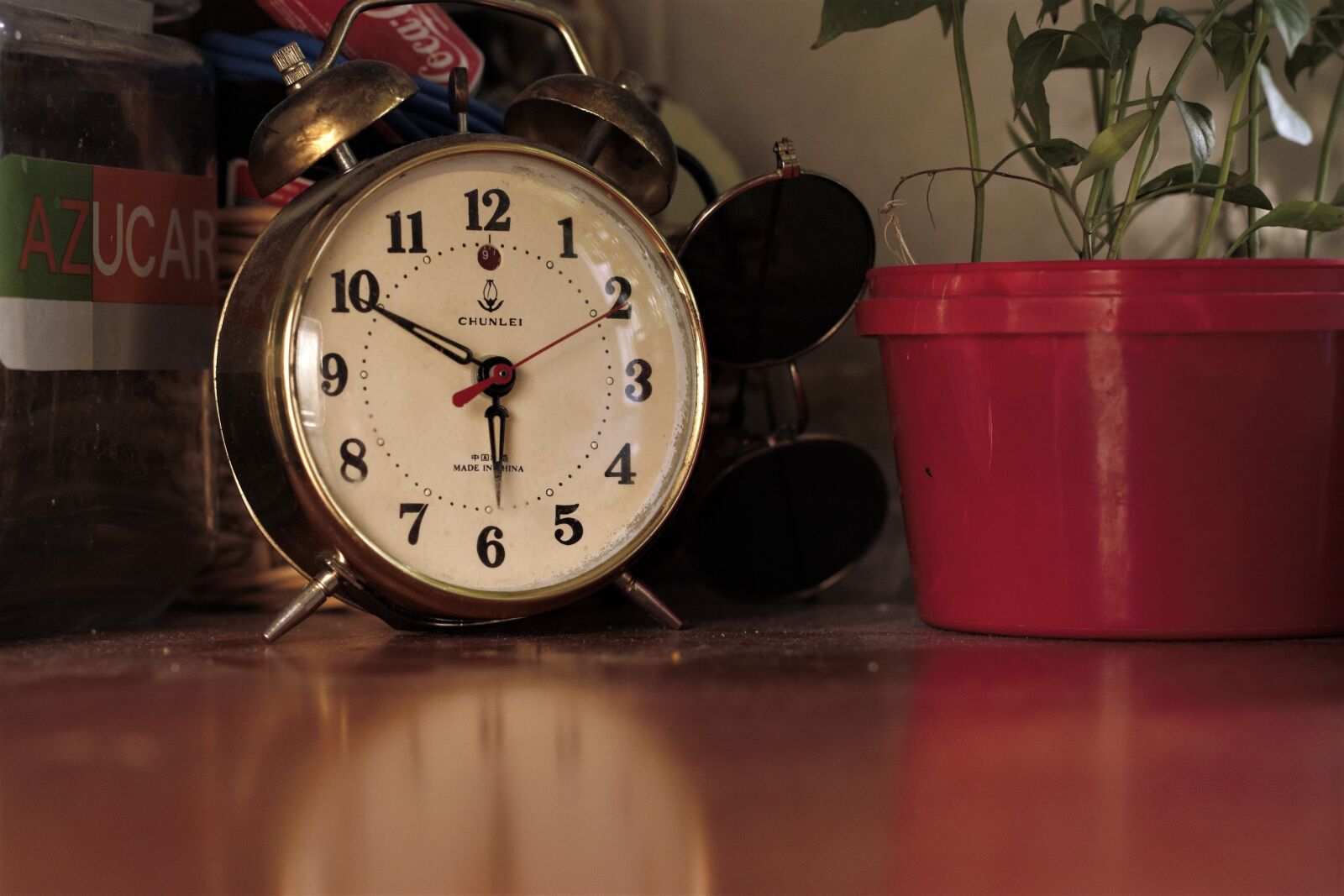 Canon EOS 40D sample photo. Clock, golden, time photography