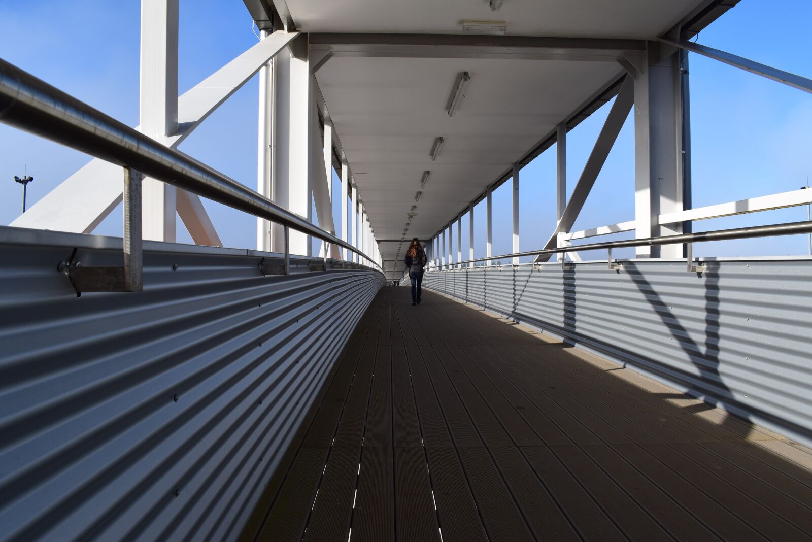Nikon D3300 sample photo. Bridge, flyover, metal construction photography