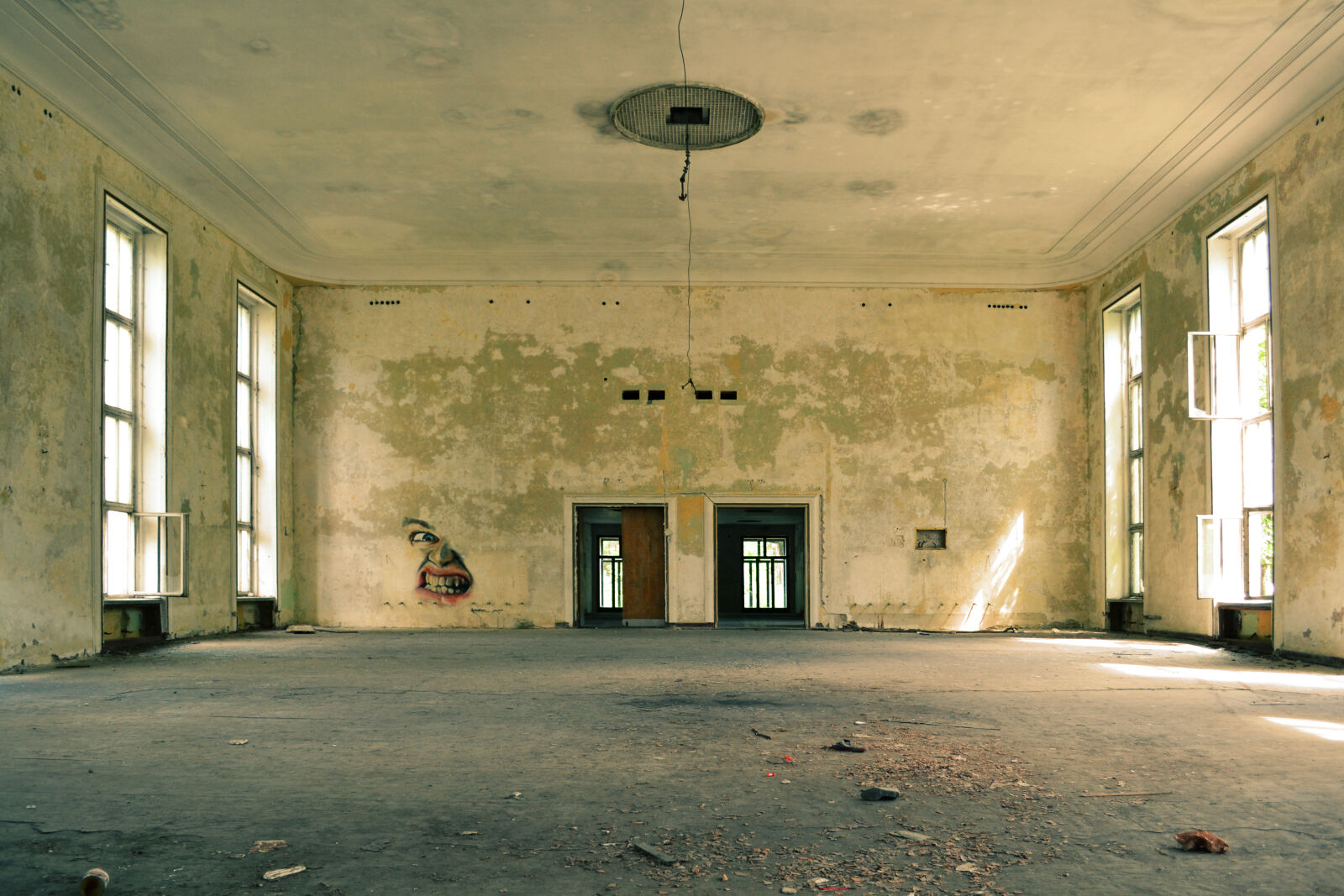 Nikon D3100 sample photo. Abandoned, house, room photography