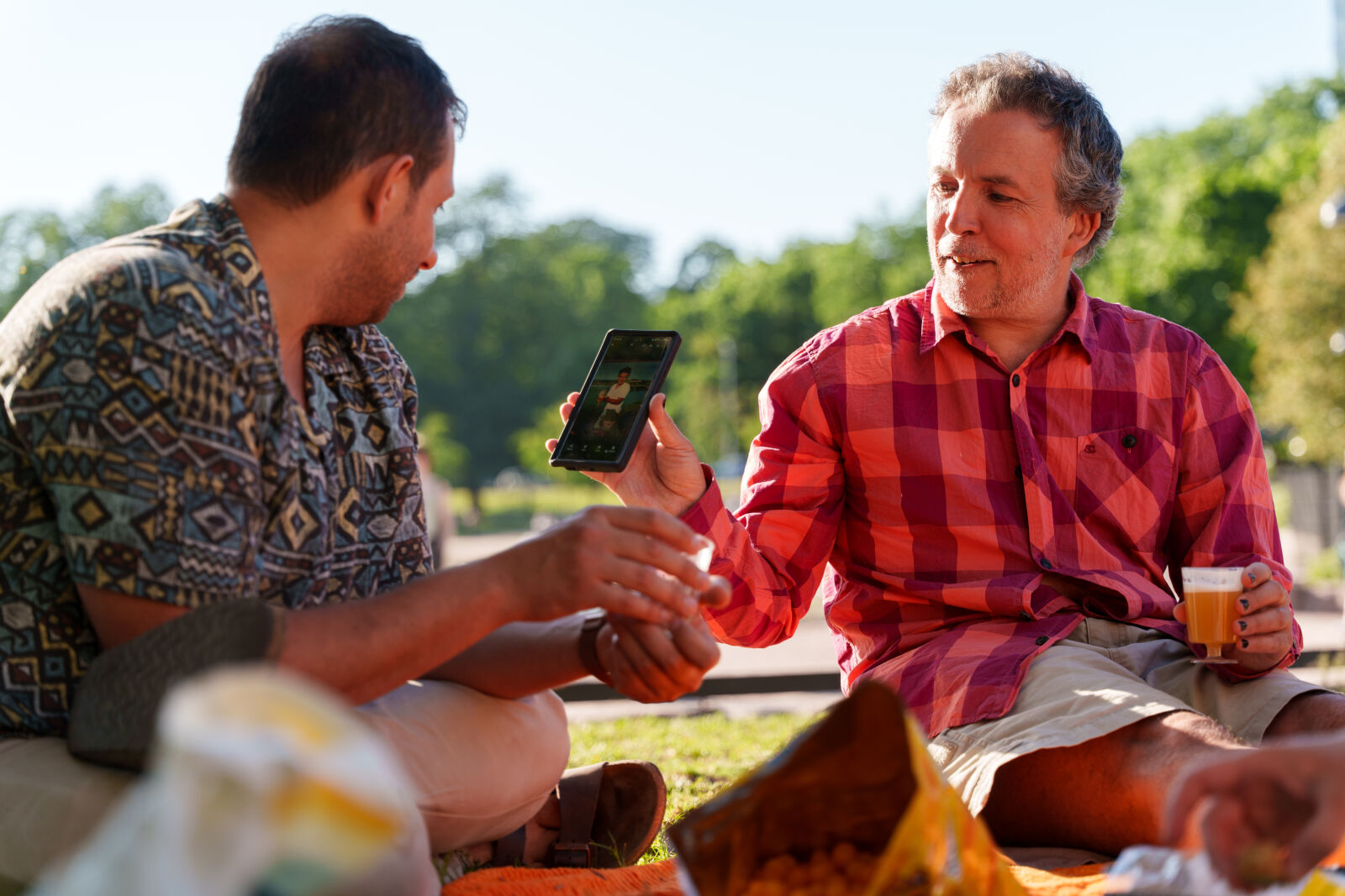 Sony a7R V sample photo. Birthday picnic photography