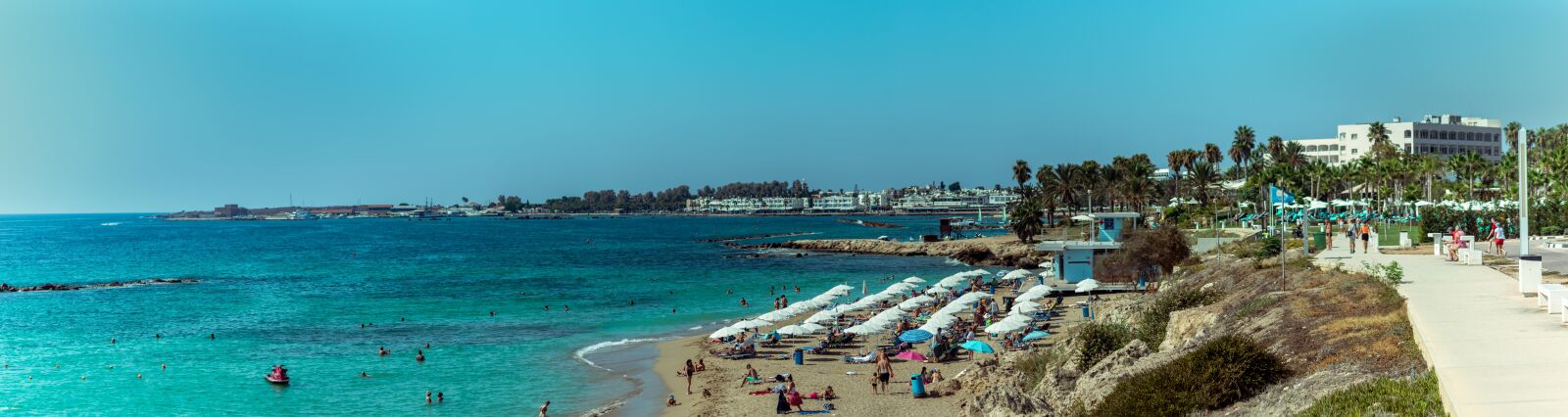 Canon EOS 200D (EOS Rebel SL2 / EOS Kiss X9) sample photo. Kato pafos, cyprus, beach photography