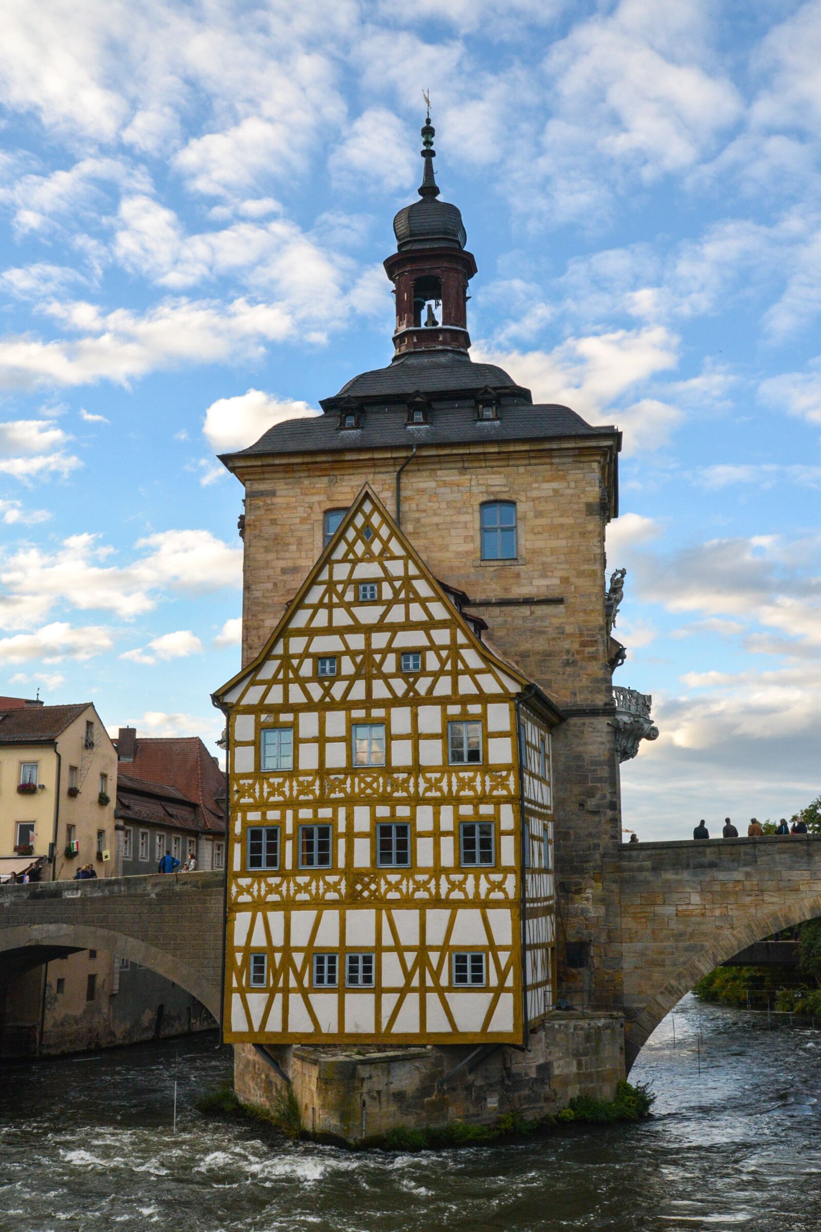 Nikon D600 sample photo. Bamberg, town hall, fachwerkhaus photography